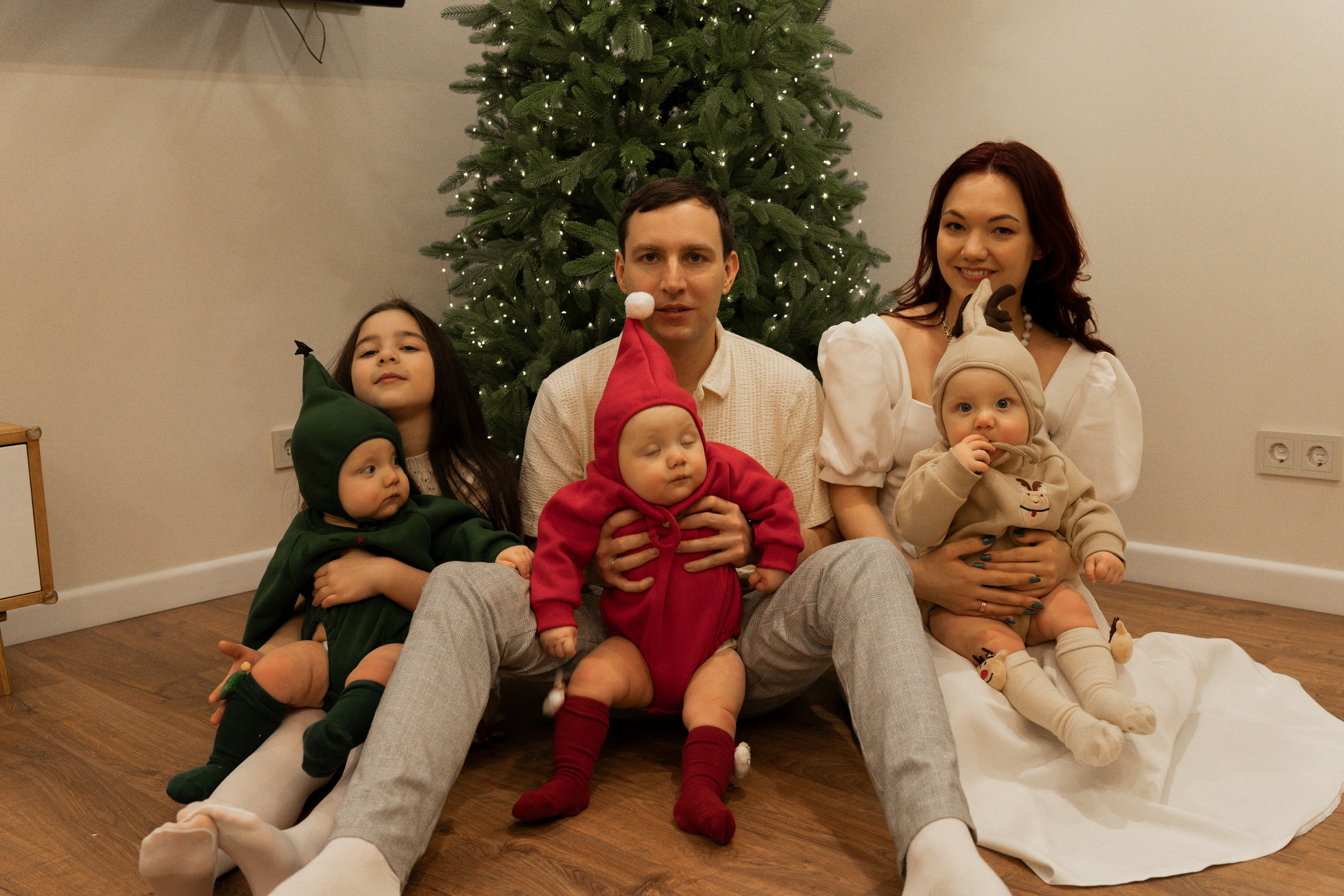 Новогодние тройняшки. Главная