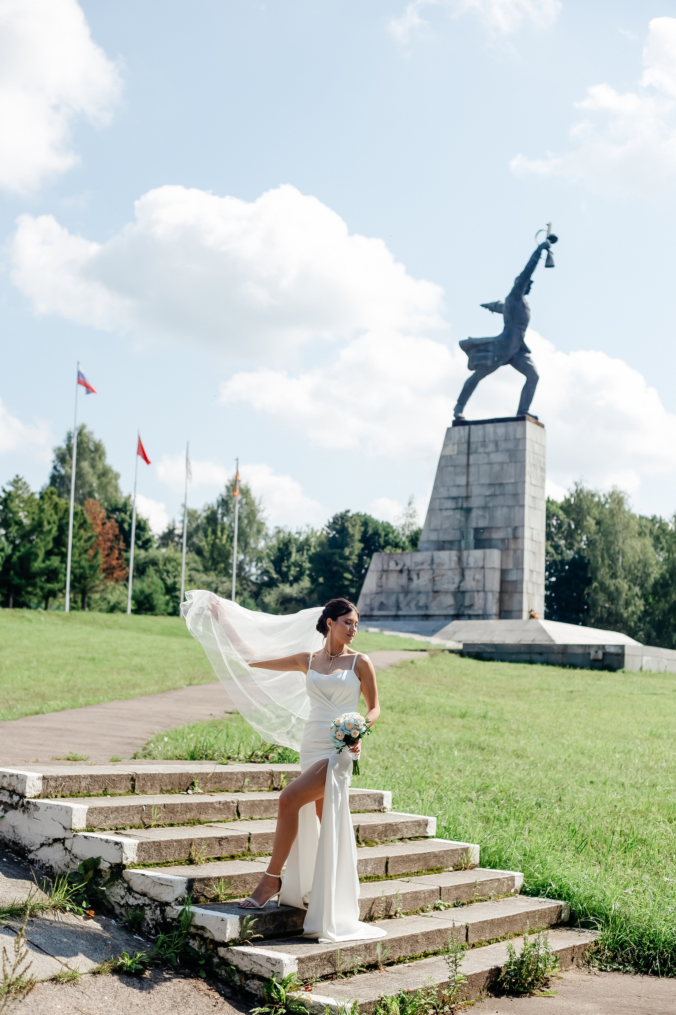 Яркая летняя свадьба в Дмитрове. Валерия+Николай. Фотограф Дмитров и МО Валентина Халикова