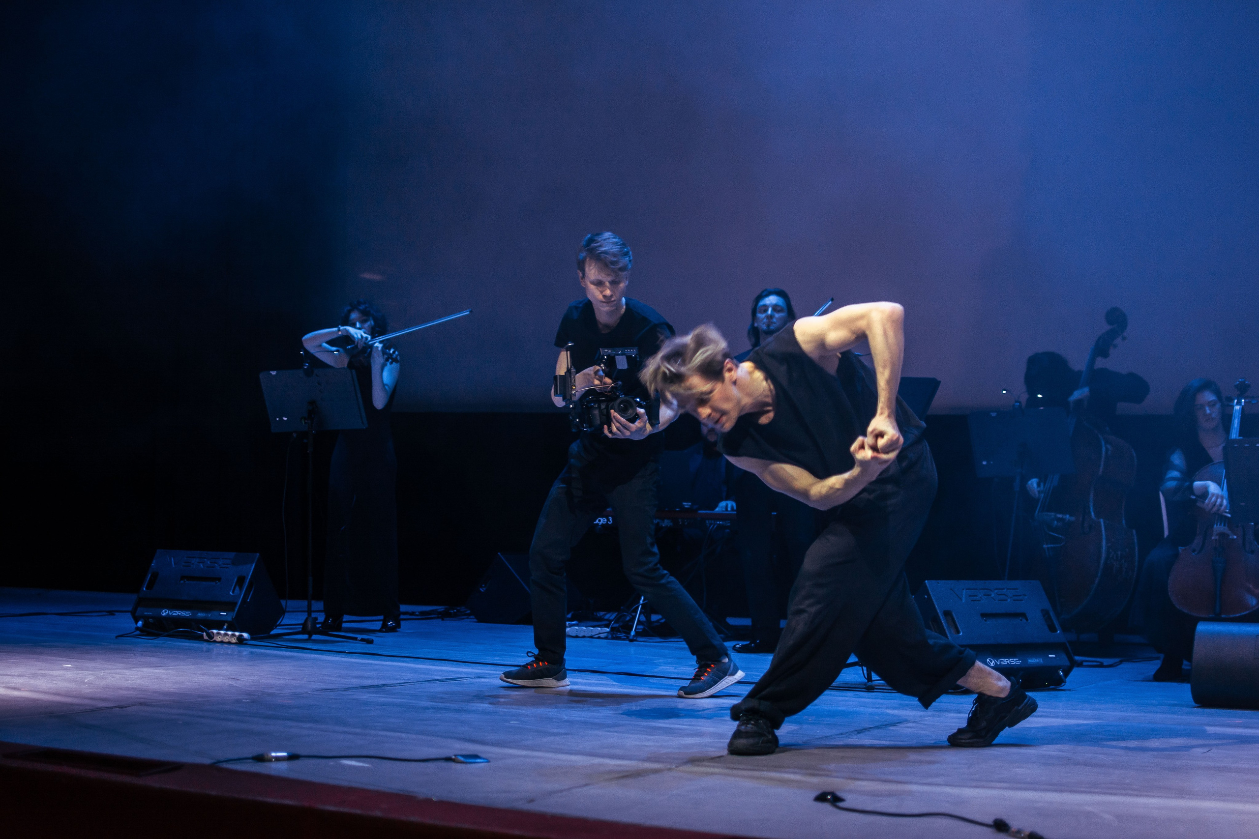 Концерт оркестра Cinematica. Репортажный фотограф в Новосибирске