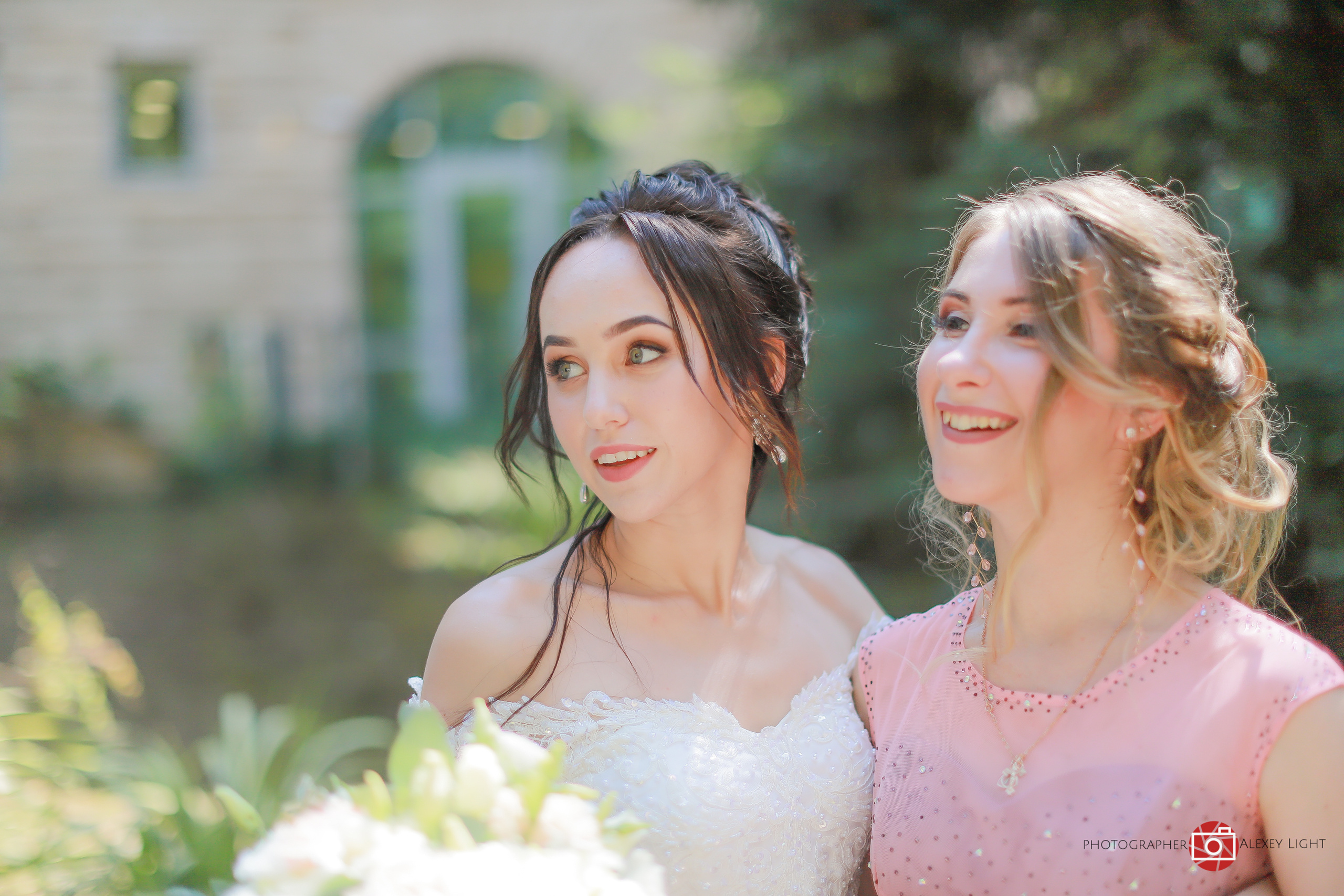 Свадебные фото, невеста, портрет невесты, свадьба в Сочи