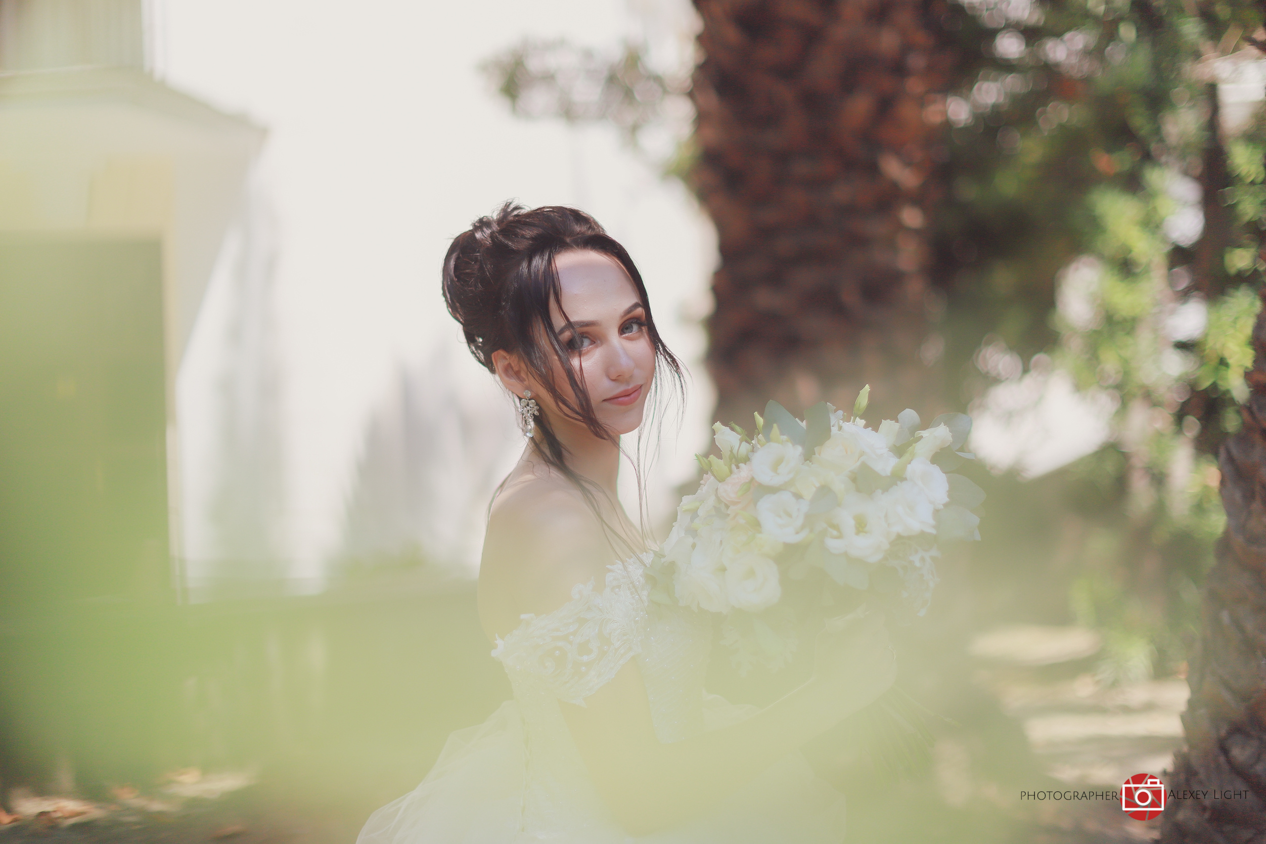 Свадебные фото, невеста, портрет невесты, свадьба в Сочи