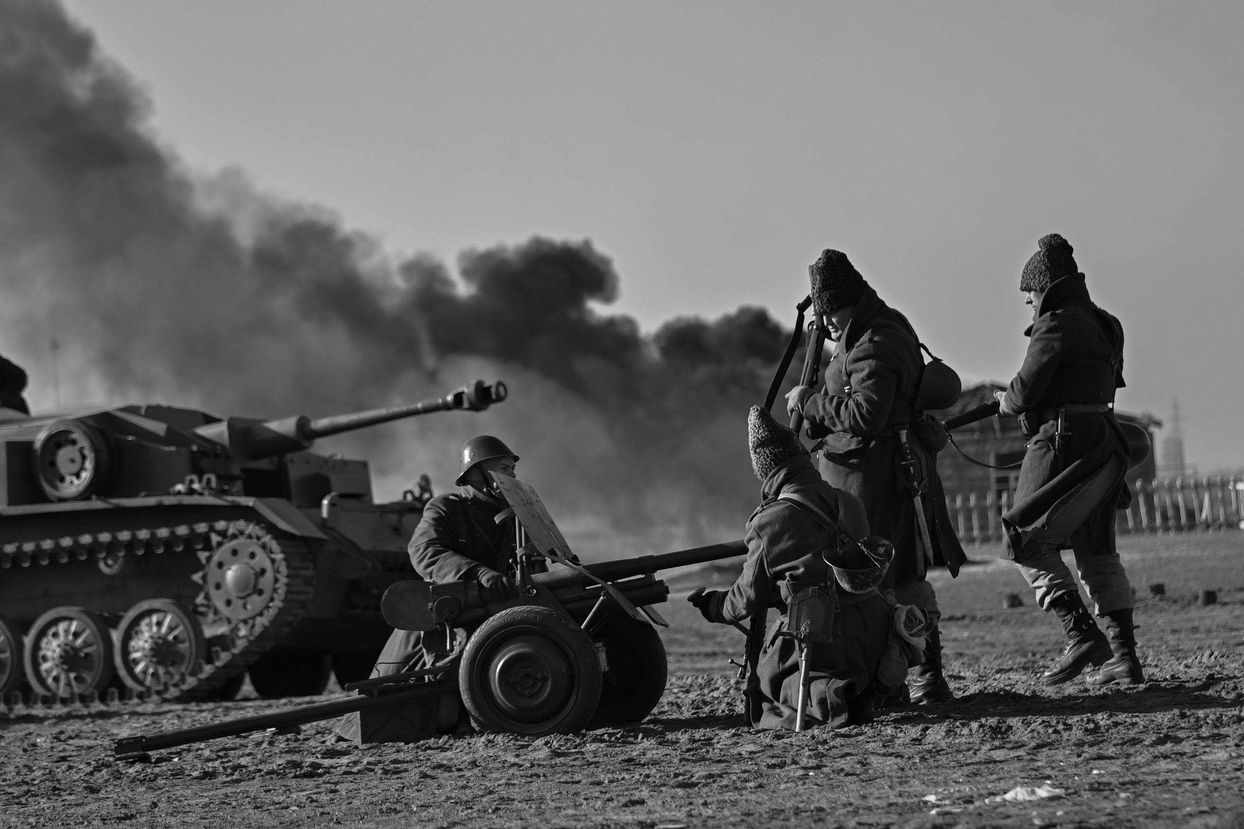 «За Сталинград». Военно-историческая реконструкция 2025. Фотограф в Волгограде Виталий Самойлов