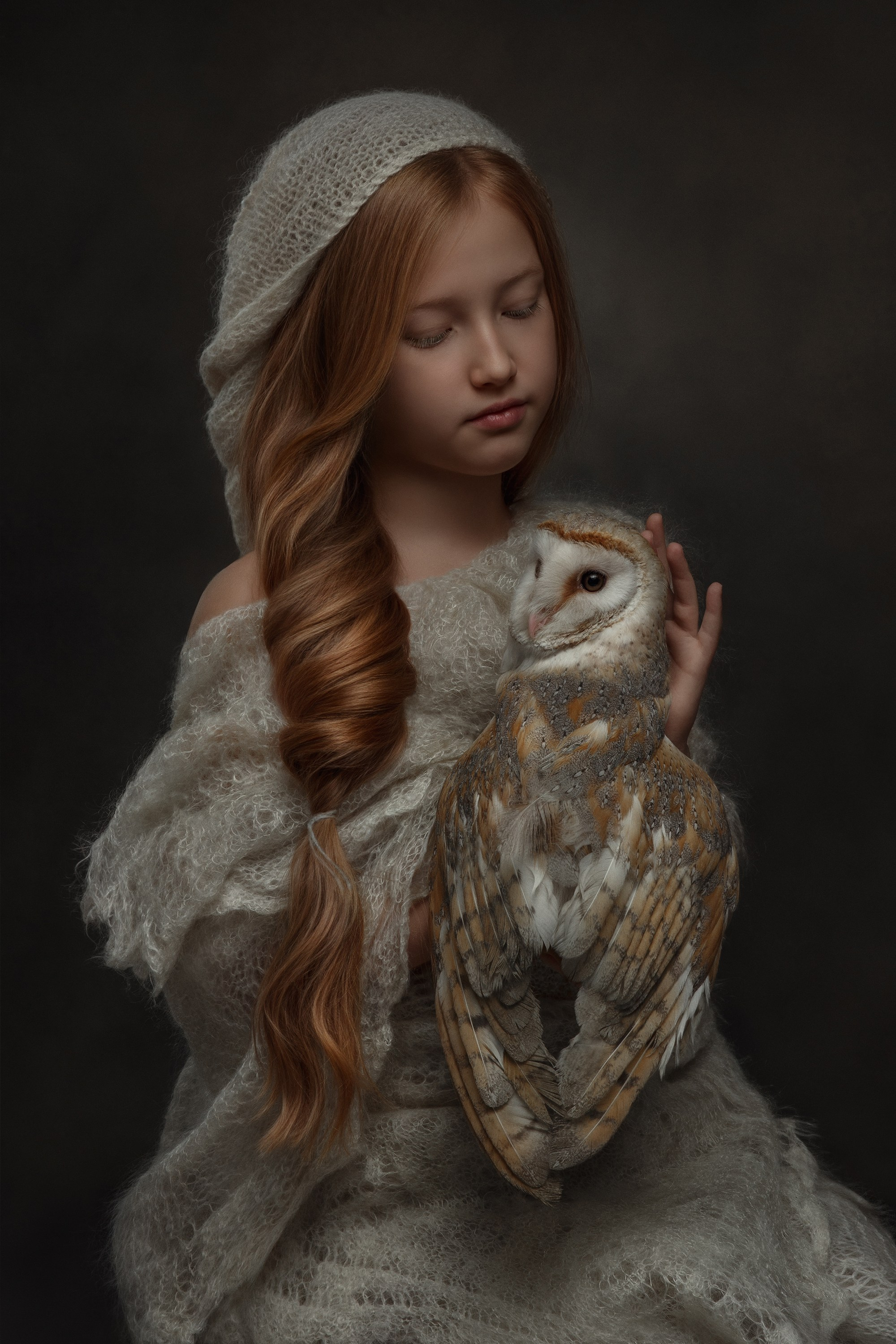 Детский художественный портрет. Семейный и детский фотограф Новосибирск Ольга Казакова. Съёмки в муке