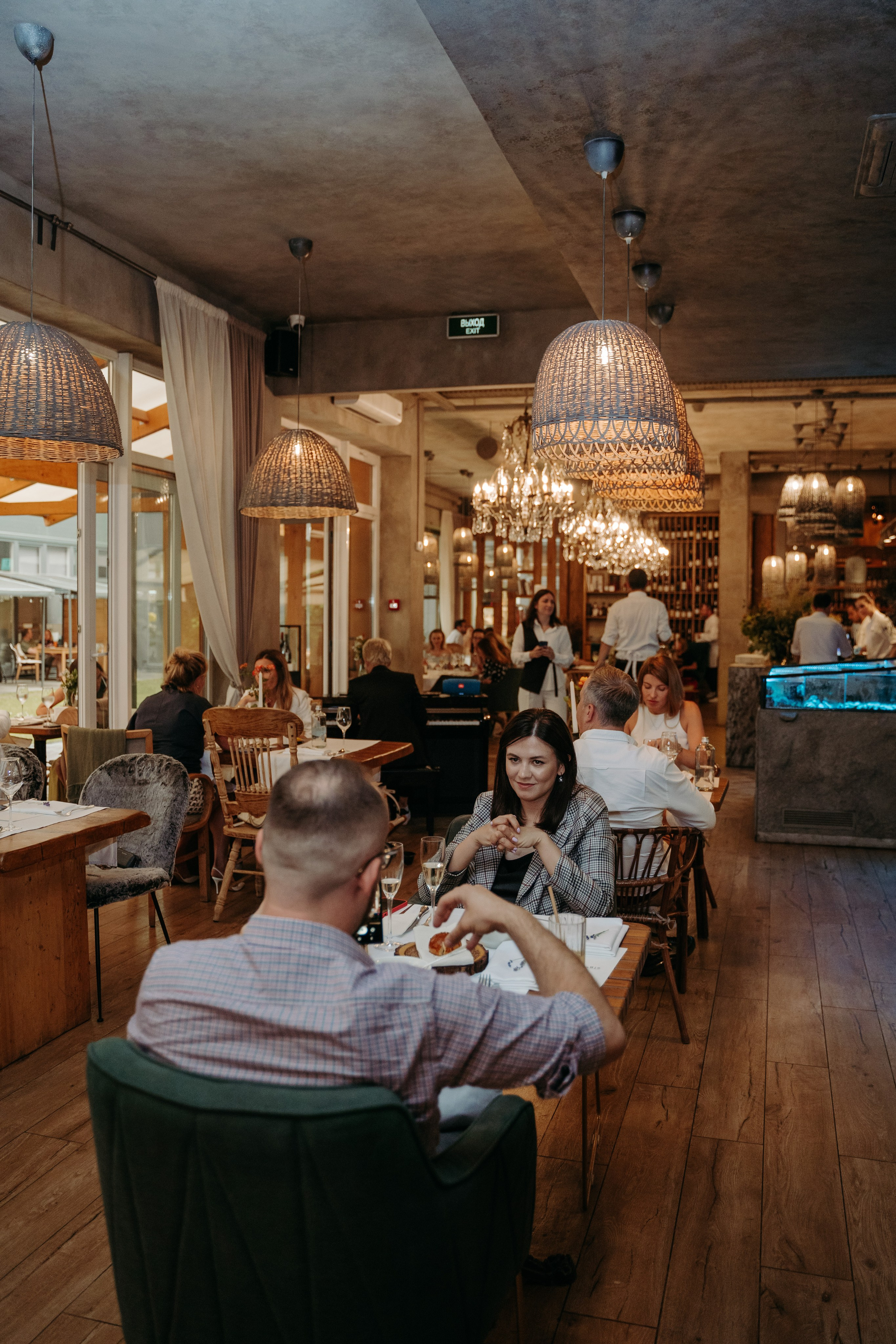 Открытый ужин с Mishlen Шеф Поварами. Репортажный и свадебный фотограф в Москве Рая Небогатова