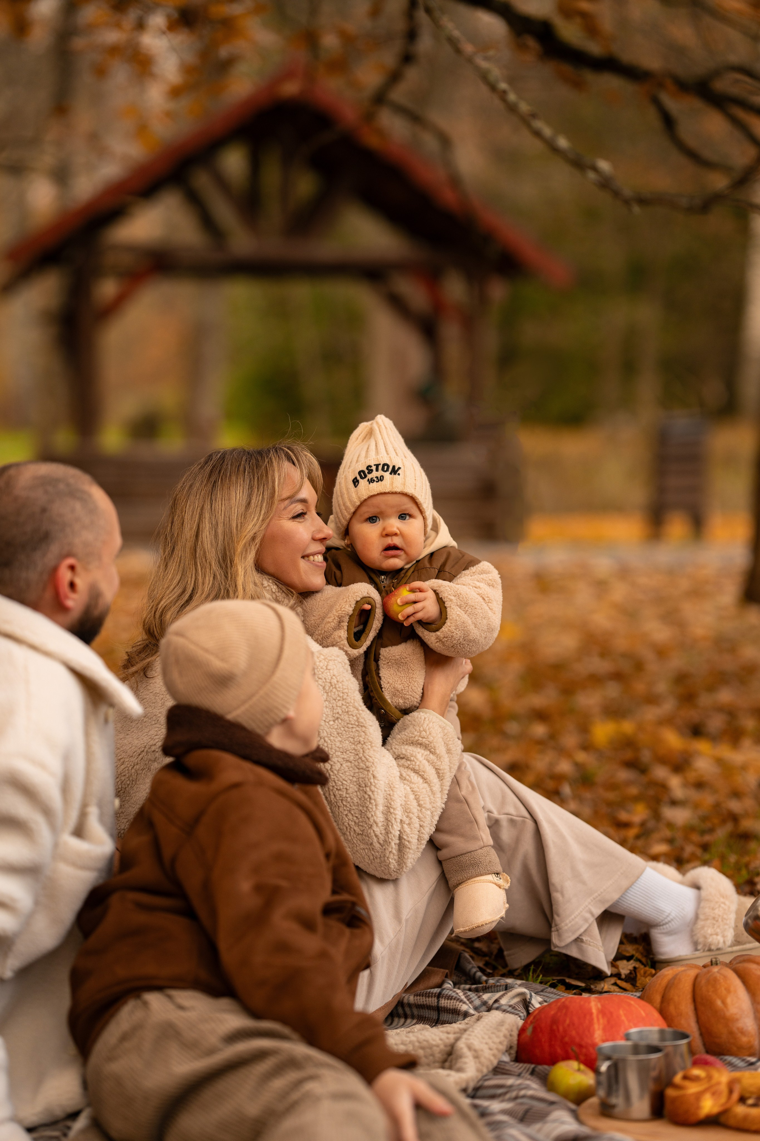 Осенняя теплая история в Зеленогорске. Семейный и портретный фотограф в Санкт-Петербурге Татьяна Гримоть