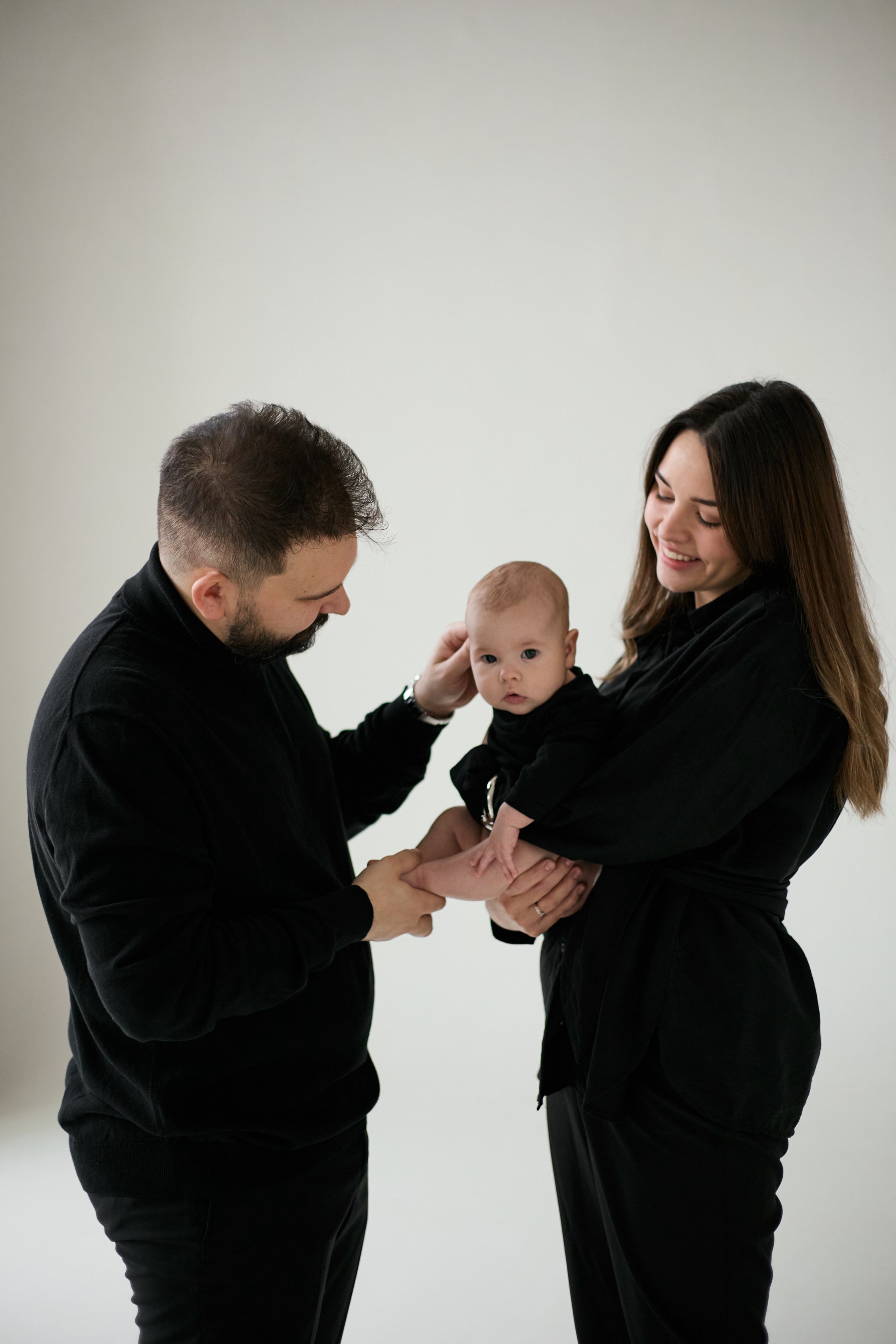 Total black family. Ксения Исакова — фотограф Кострома