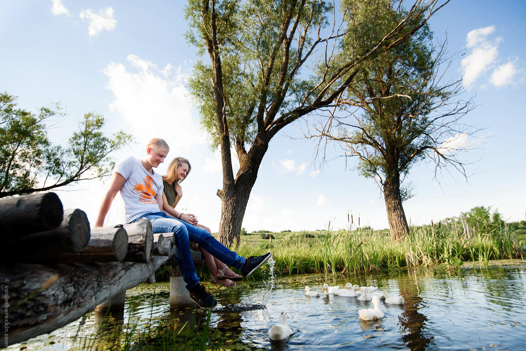 Уточки. Фотограф Вадим Берёзкин