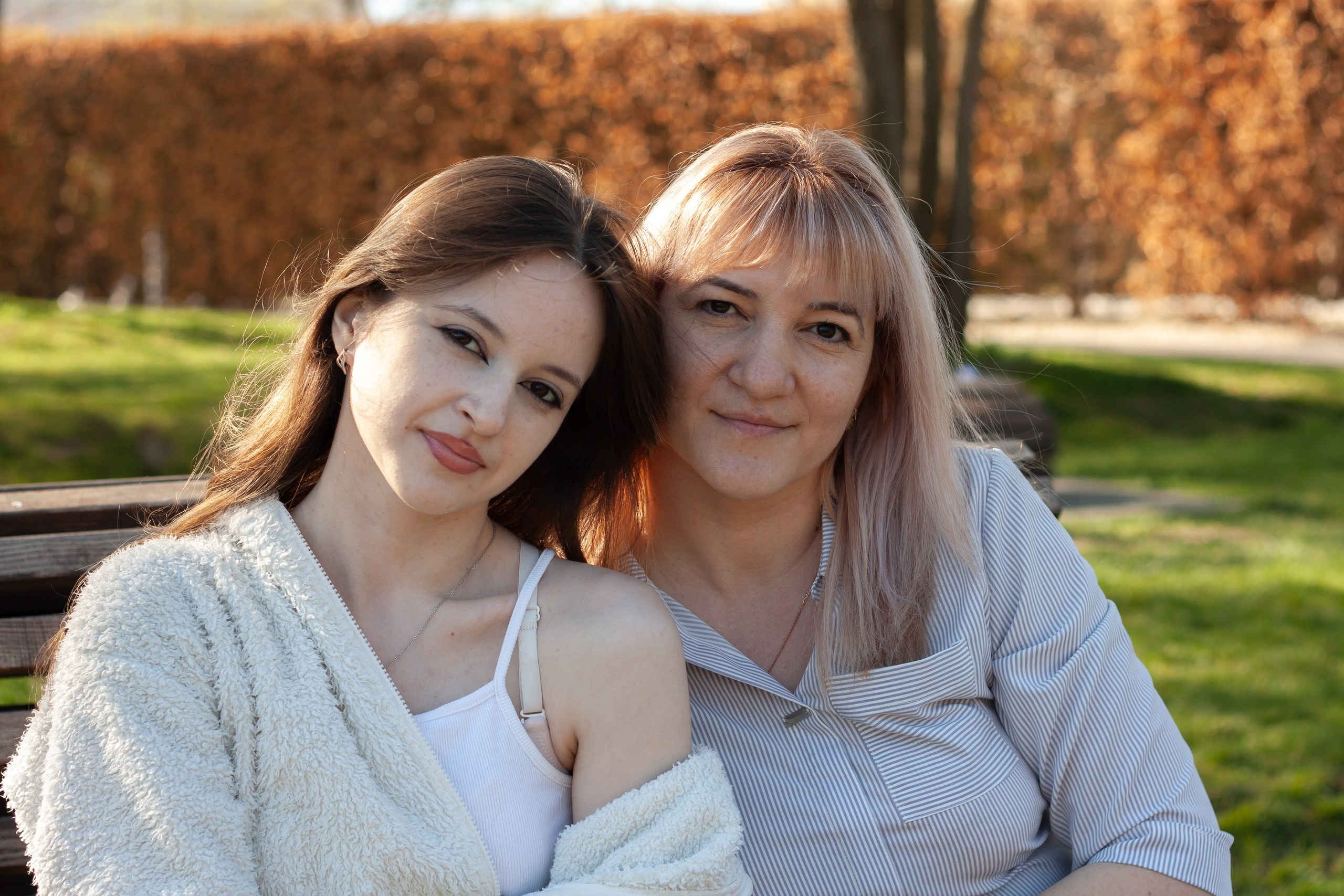 В парке. Фотограф