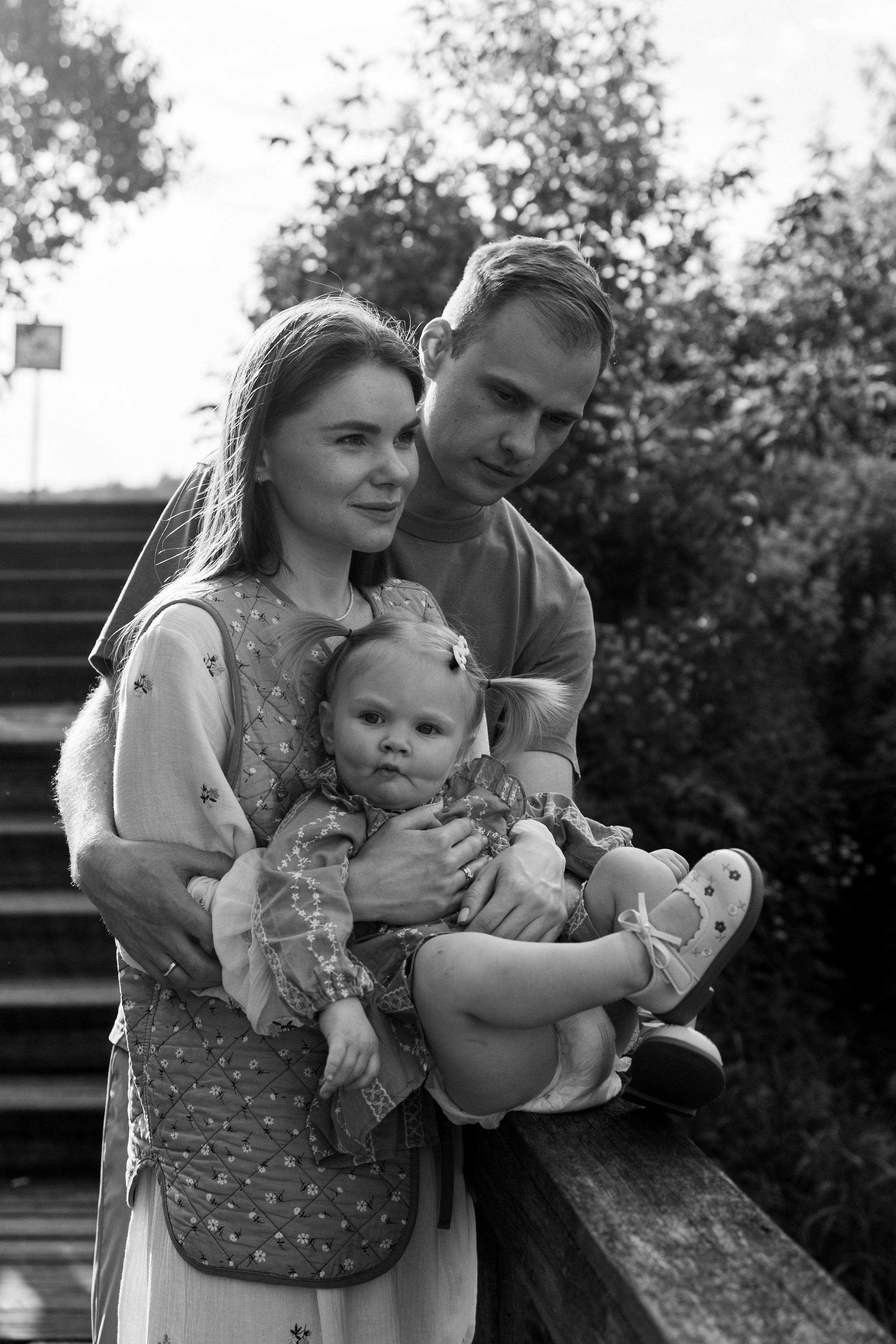 Маша, Дима и малышка Ника. Семейный фотограф Москва Юлиана Фетисова