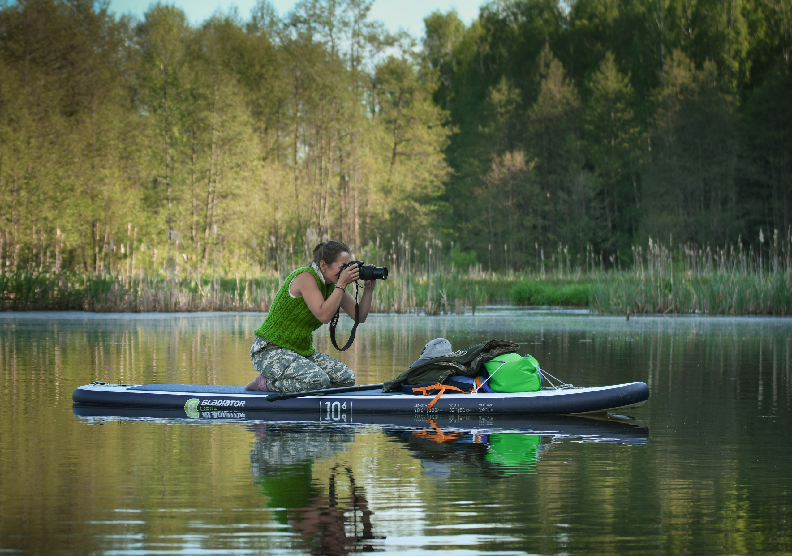 Фотопрогулки на сапах. В созвучии с природой. Фотограф Светлана В. Пронина, Москва