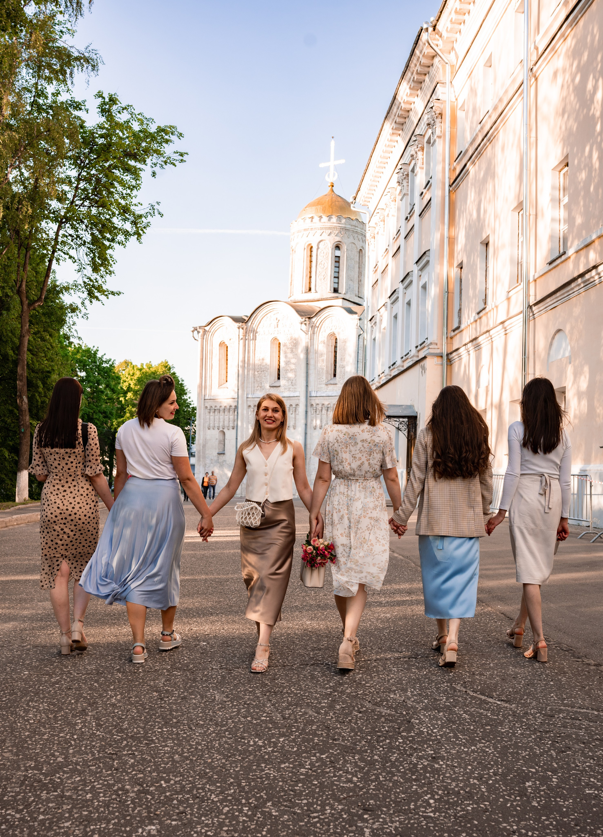 Прогулка подружек. Фотограф в городе Владимир