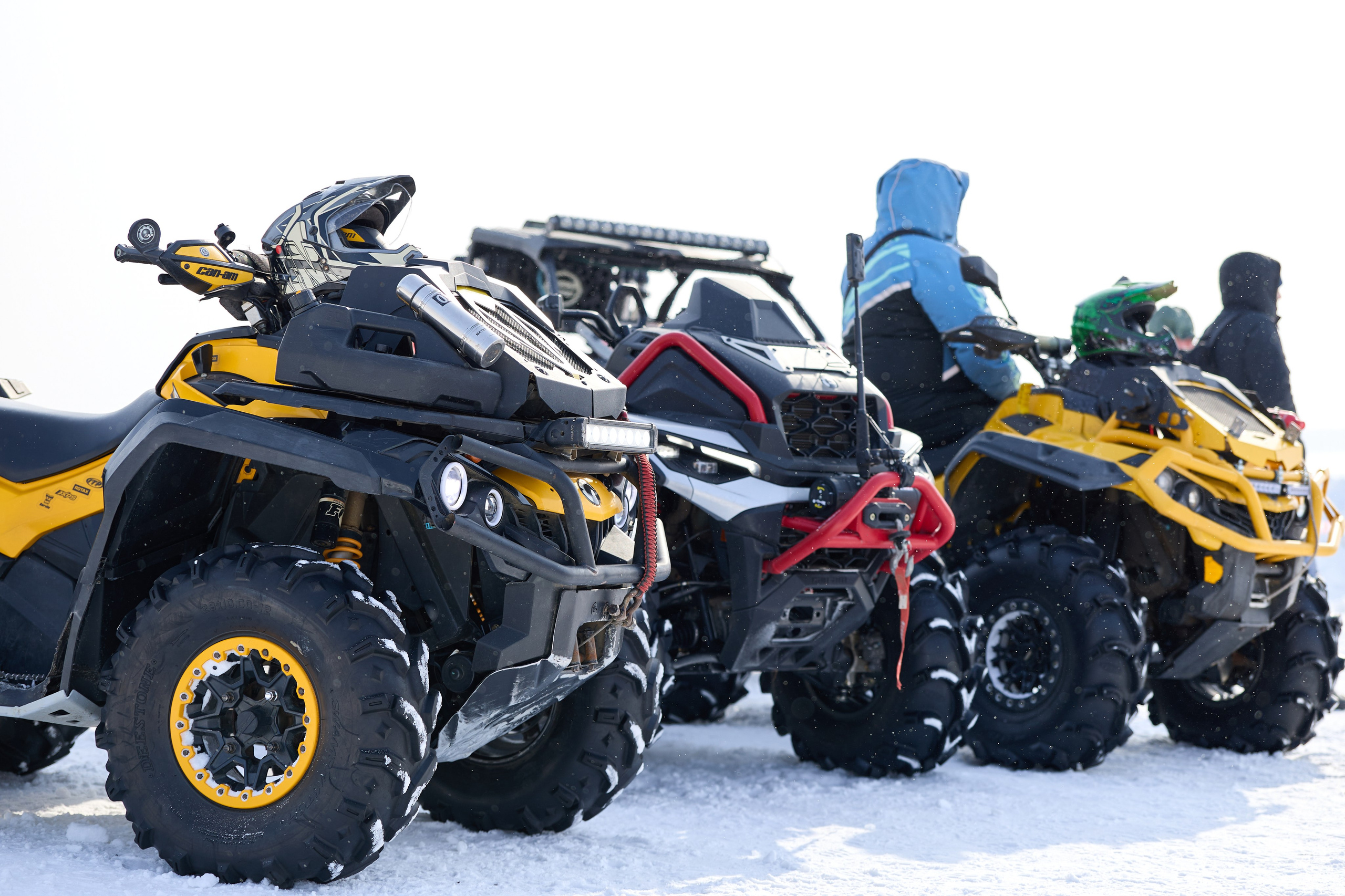 Топим Лёд — 2026. Соревнования на квадроциклах. Фотограф в Новосибирске Алена Скокова