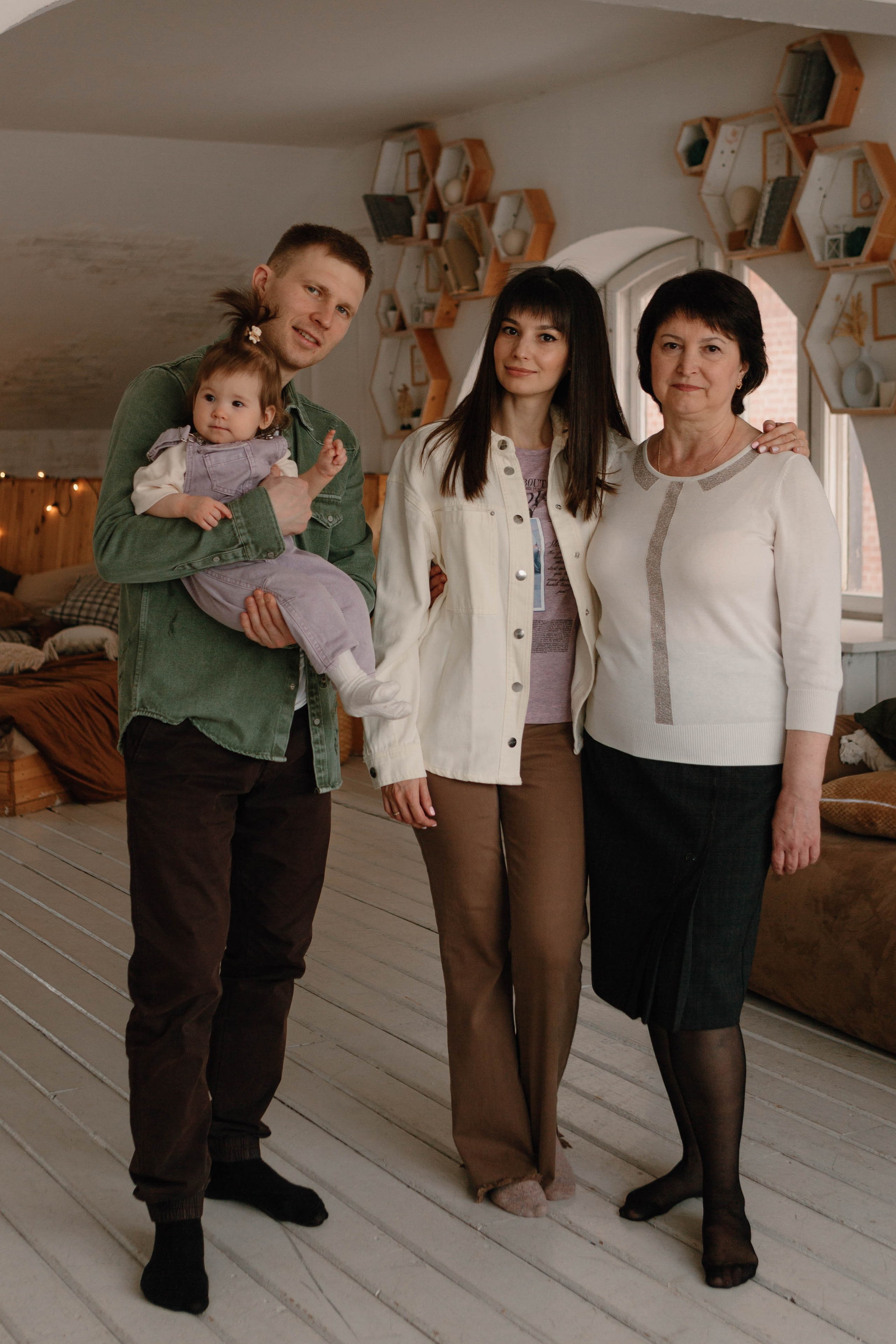 Семья Минченко. Фотограф Александра Кузнецова