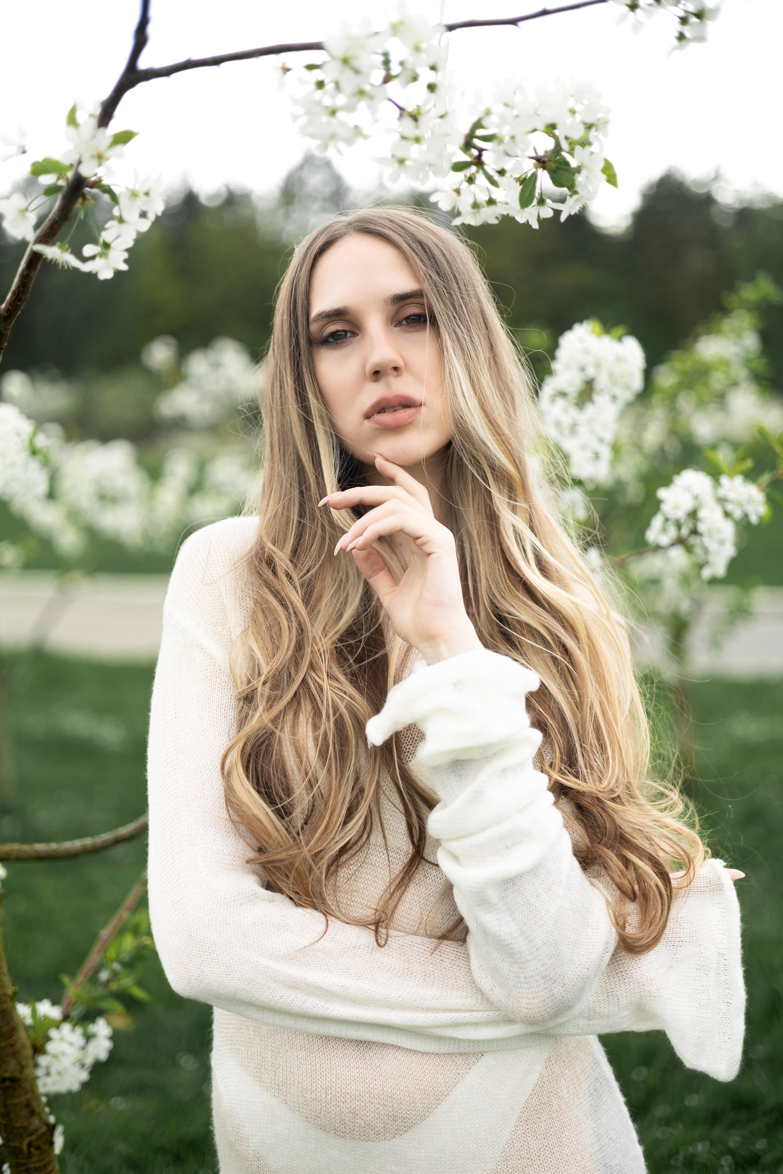 Анна | цветение. Ежова Милена | Фотограф Москва / Балашиха