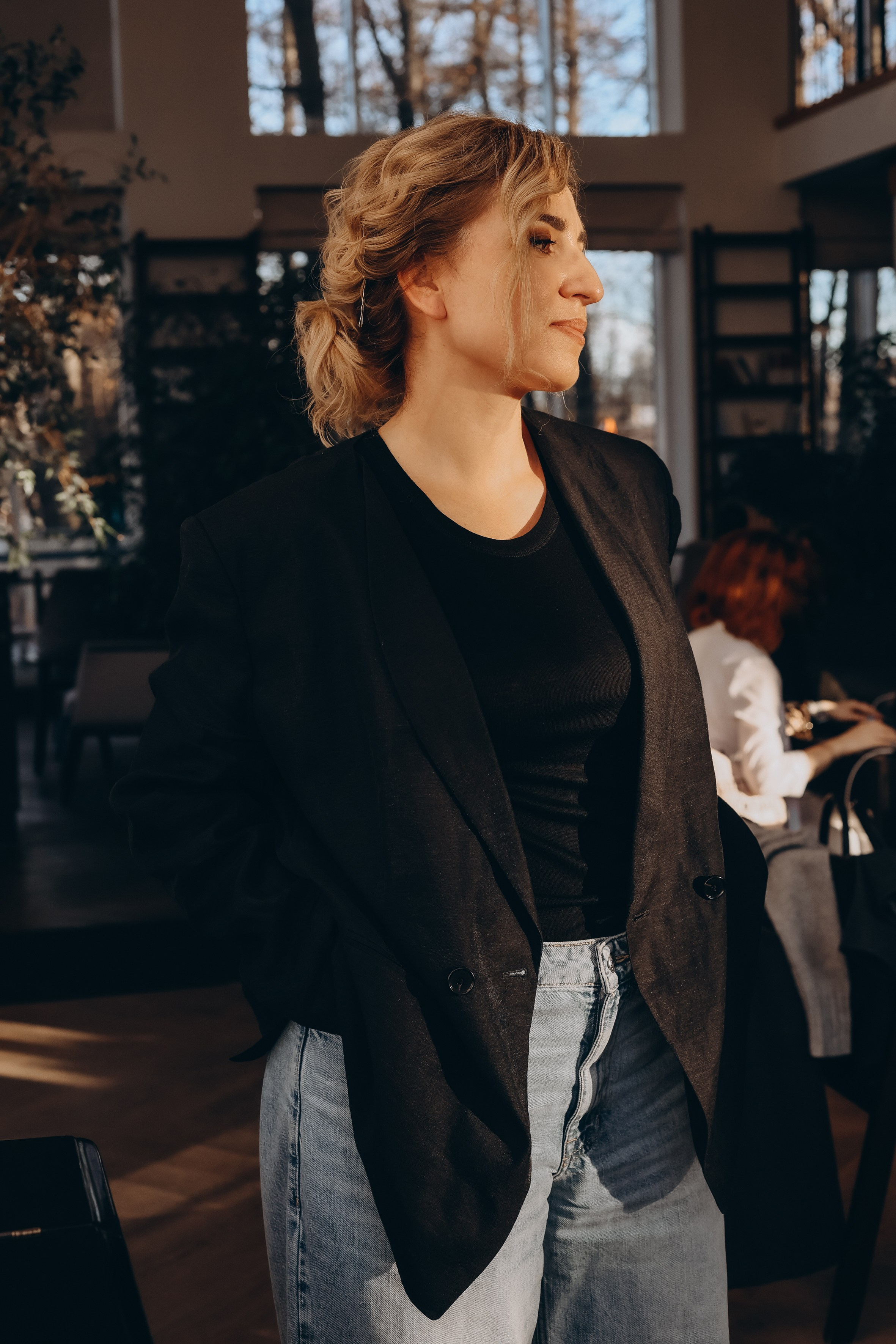 Яна и библиотека (репортажный портрет). Портретный и репортажный фотограф в Москве, Ольга Ларема