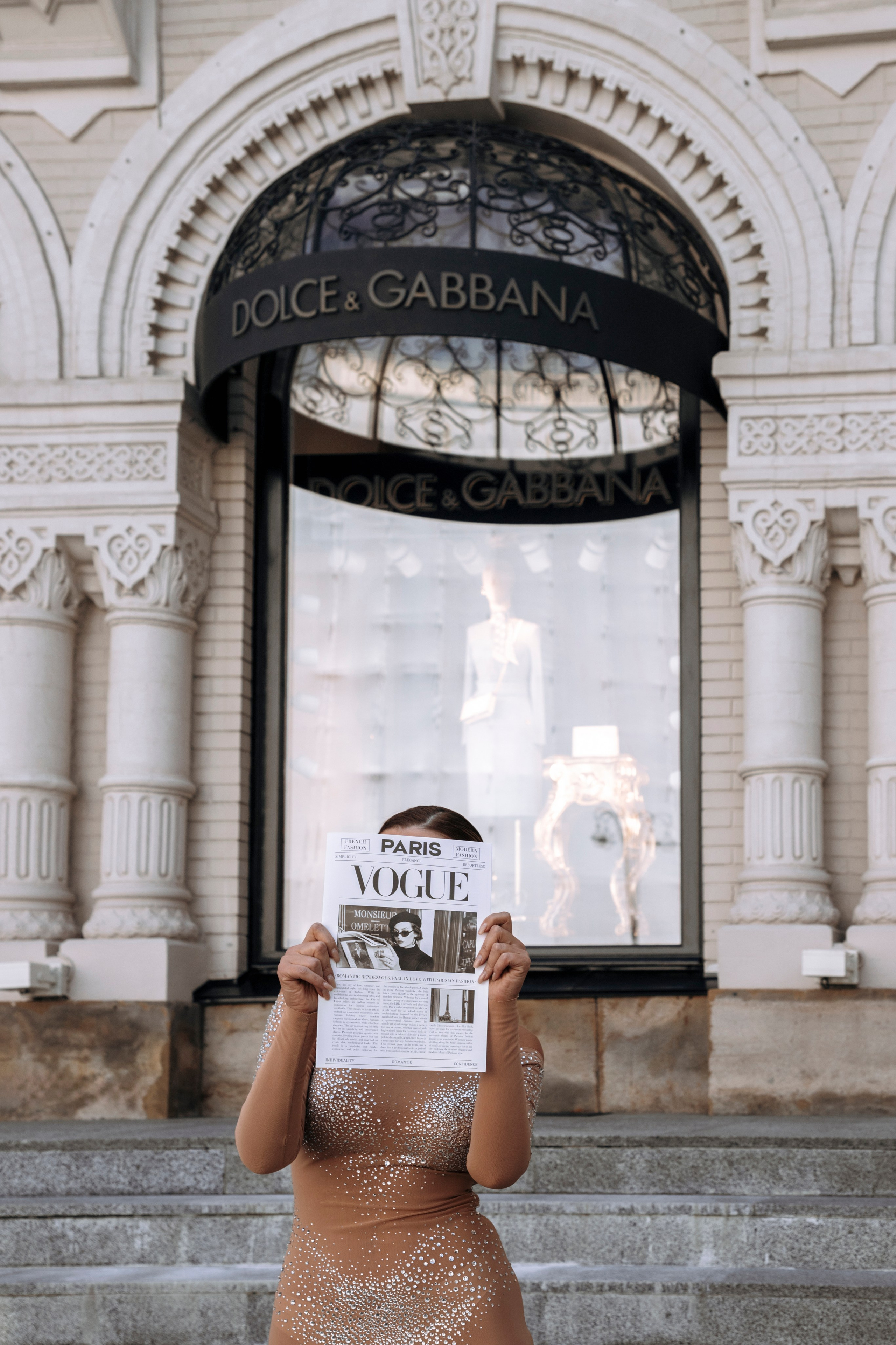 Дарья Боуарафа (Платье Возрождённая). Фотограф Ирина Красса