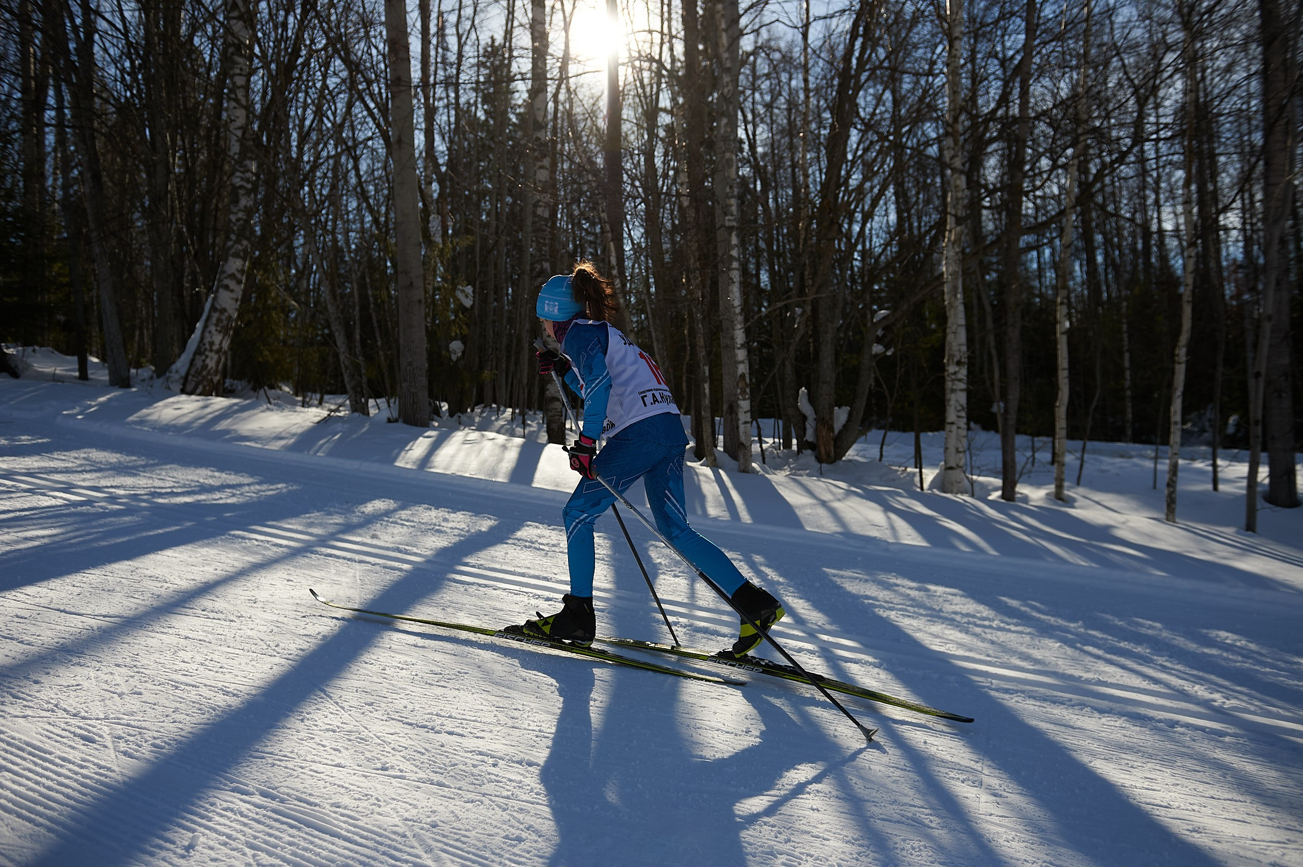 Всероссийские соревнования по лыжным гонкам «Пионерская правда». Ижевс. Спортивный репортажный фотограф в Ижевске Сергей Мерзляков