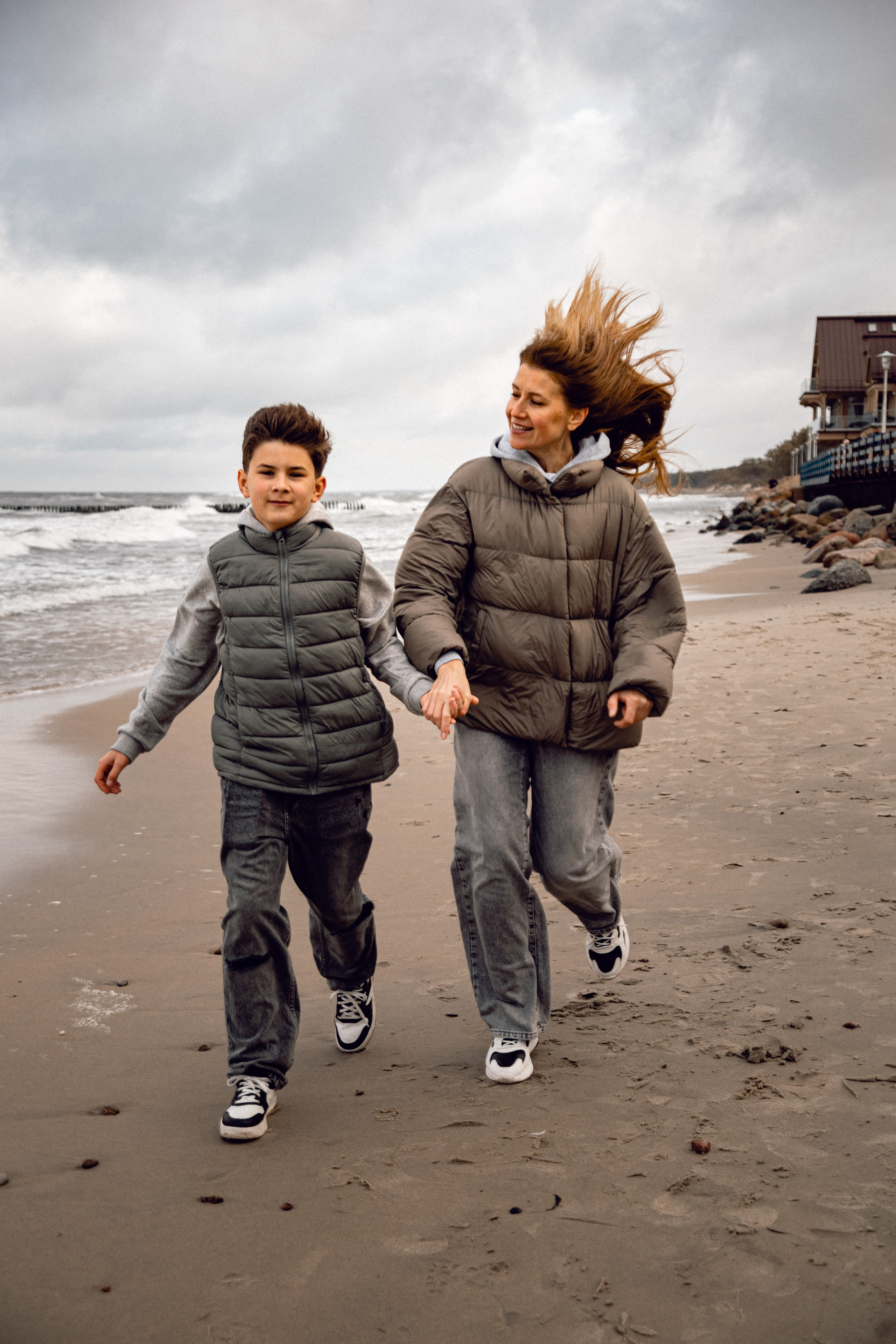 Алена, Эрик, Назар, Даниэль и Эмилия в Зеленоградске. Фотограф Куянова Алина, семейные и свадебные фотосессии в Калининграде