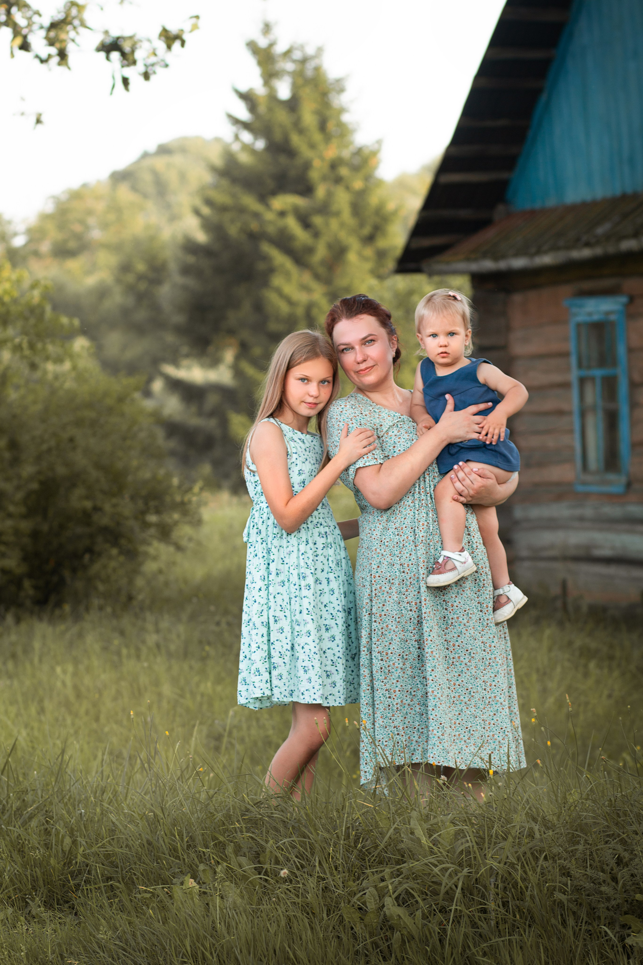Съёмка на природе. Семейный и детский фотограф. М ария Гранкина