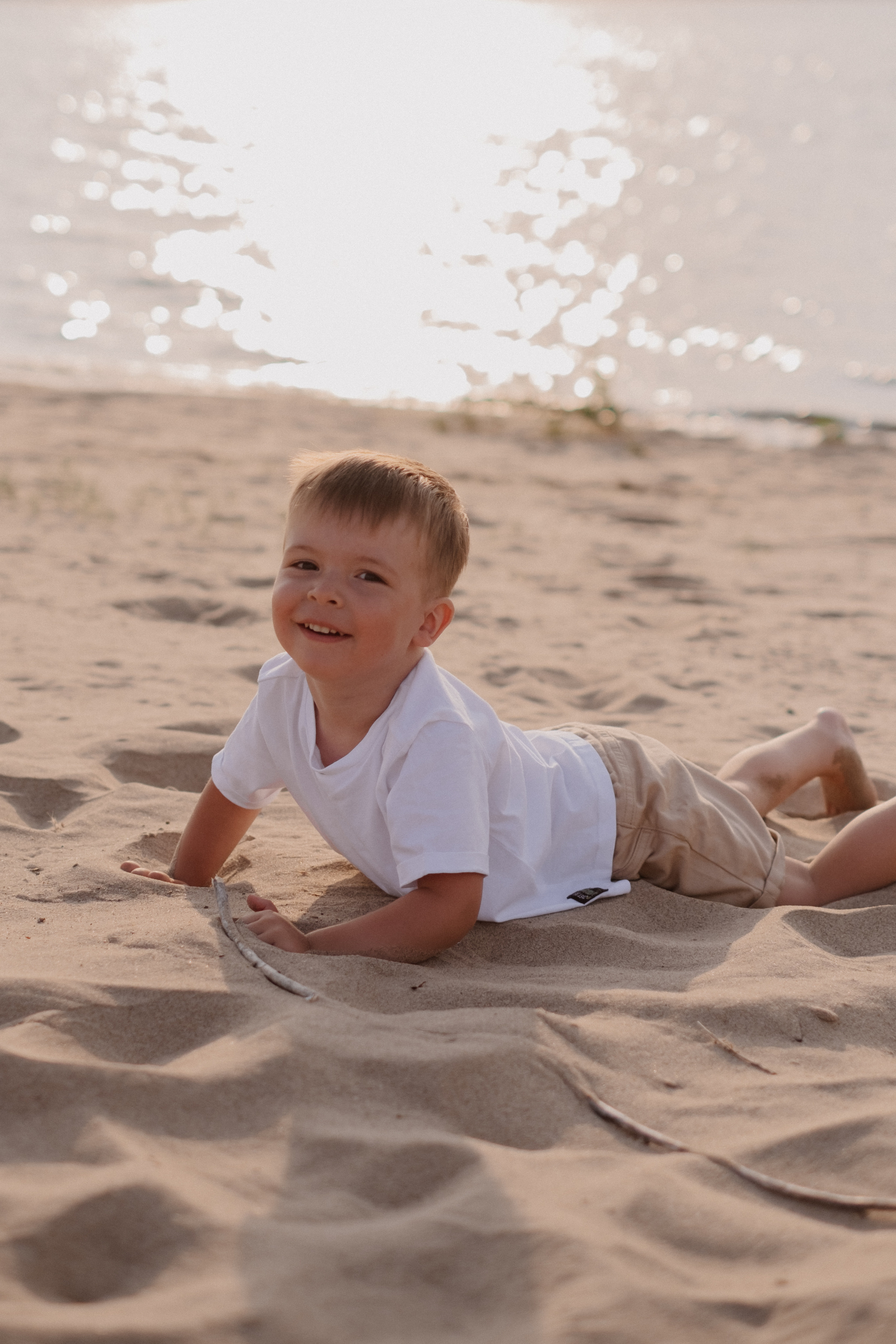 Пляжная фотосессия Любовь + Дима + Тима. Свадебный и семейный фотограф г. Волгоград Биленко Ангелина