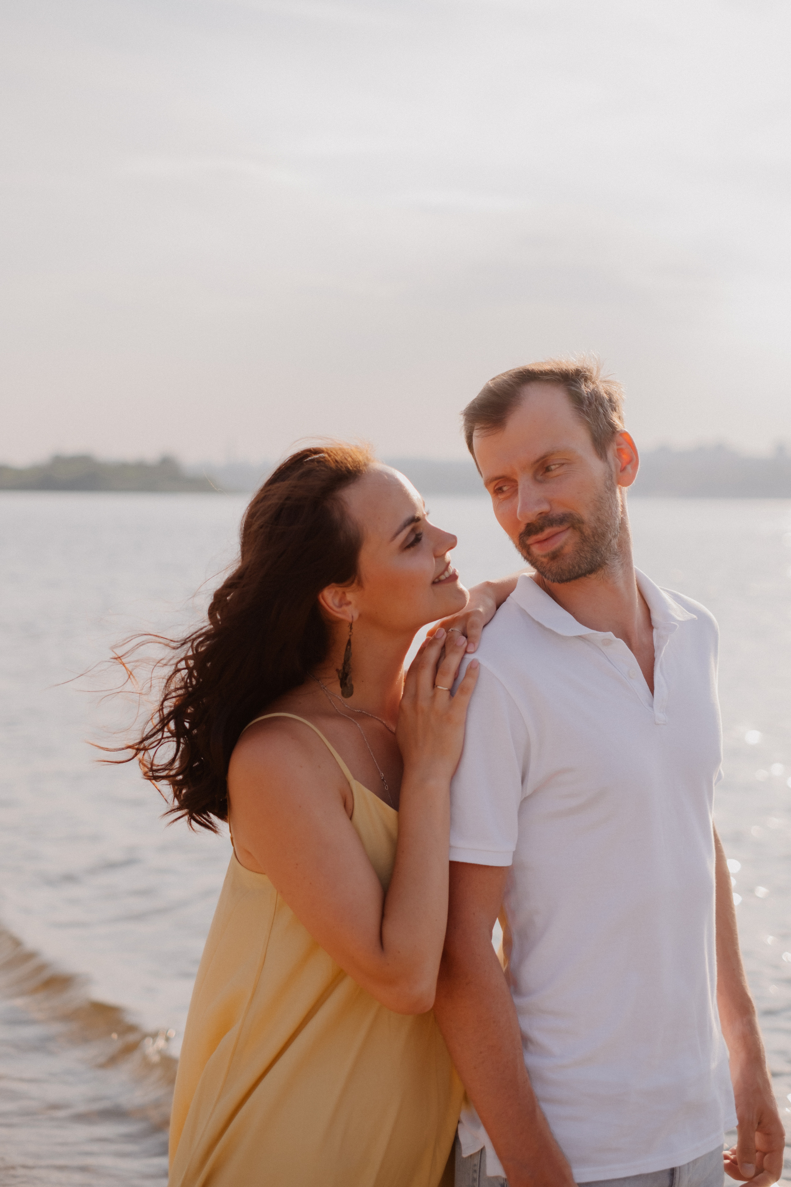 Пляжная фотосессия Любовь + Дима + Тима. Свадебный и семейный фотограф г. Волгоград Биленко Ангелина