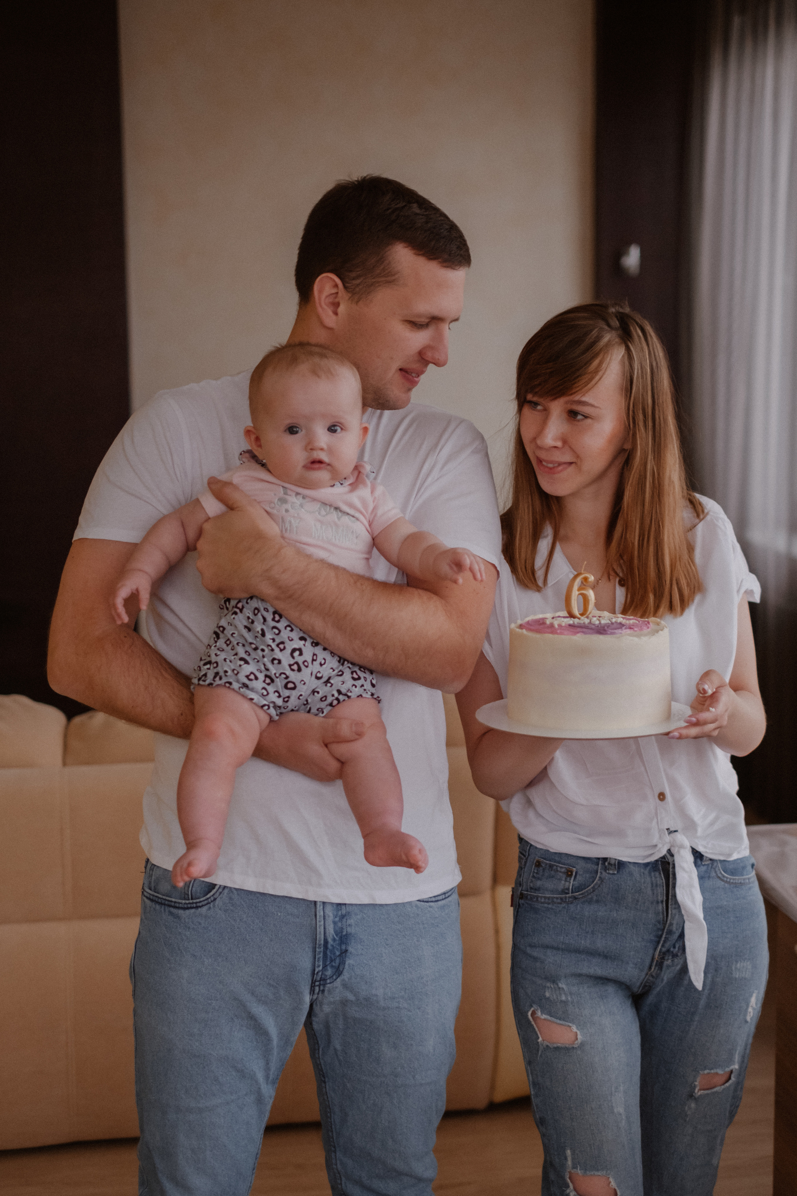 Домашняя фотосессия Валерия + Ева + Матвей. Свадебный и семейный фотограф г. Волгоград Биленко Ангелина