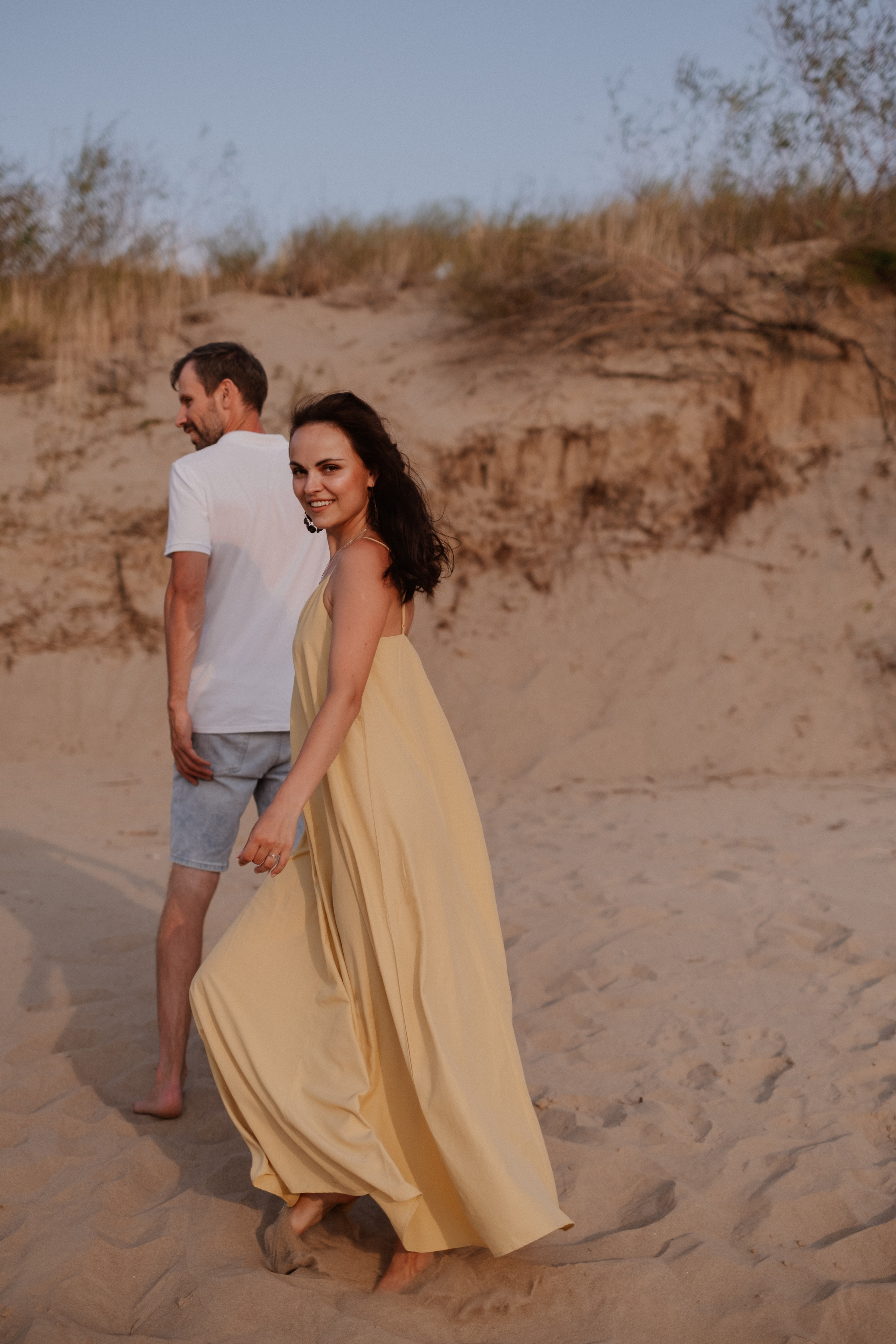 Пляжная фотосессия Любовь + Дима + Тима. Свадебный и семейный фотограф г. Волгоград Биленко Ангелина