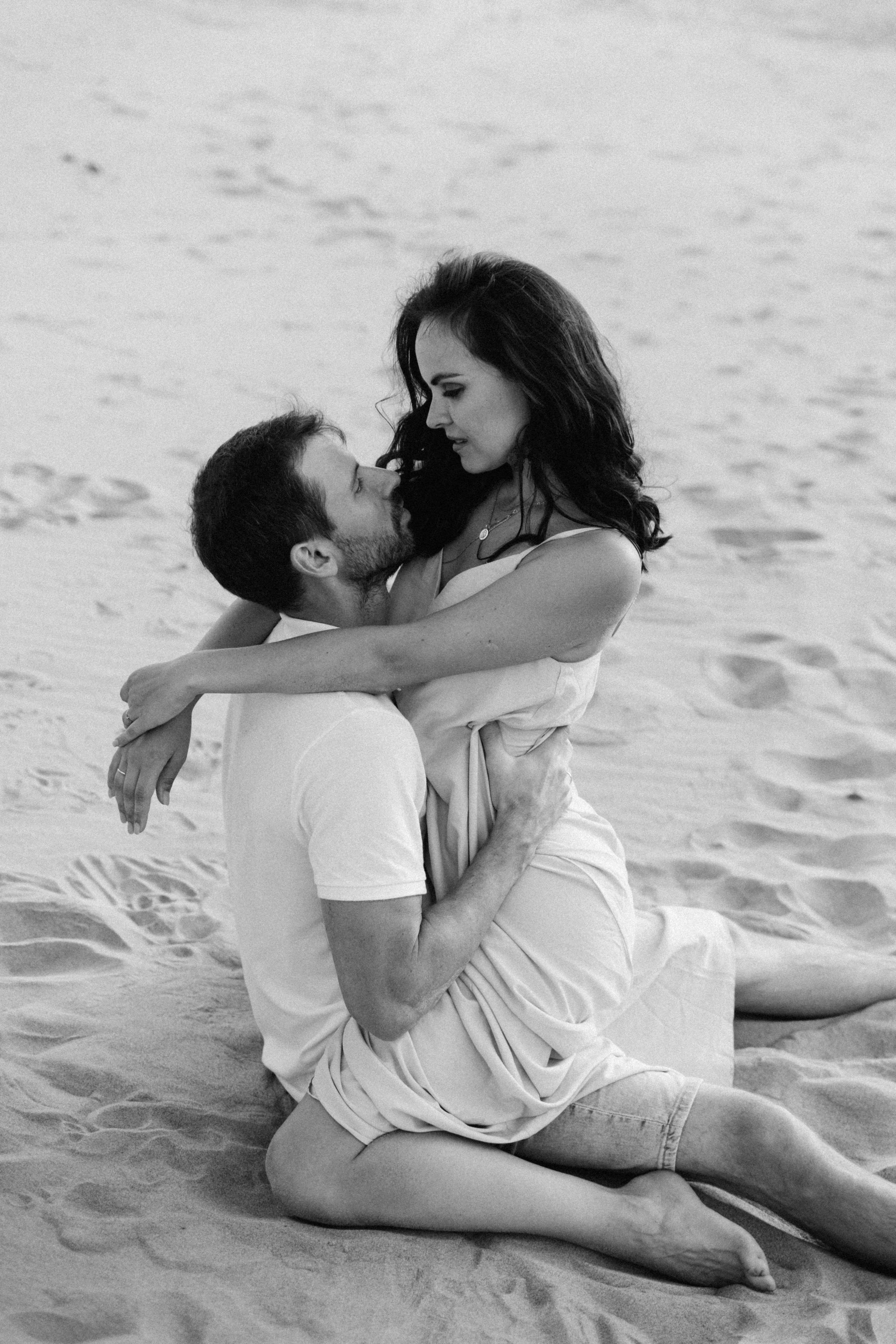 Пляжная фотосессия Любовь + Дима + Тима. Свадебный и семейный фотограф г. Волгоград Биленко Ангелина