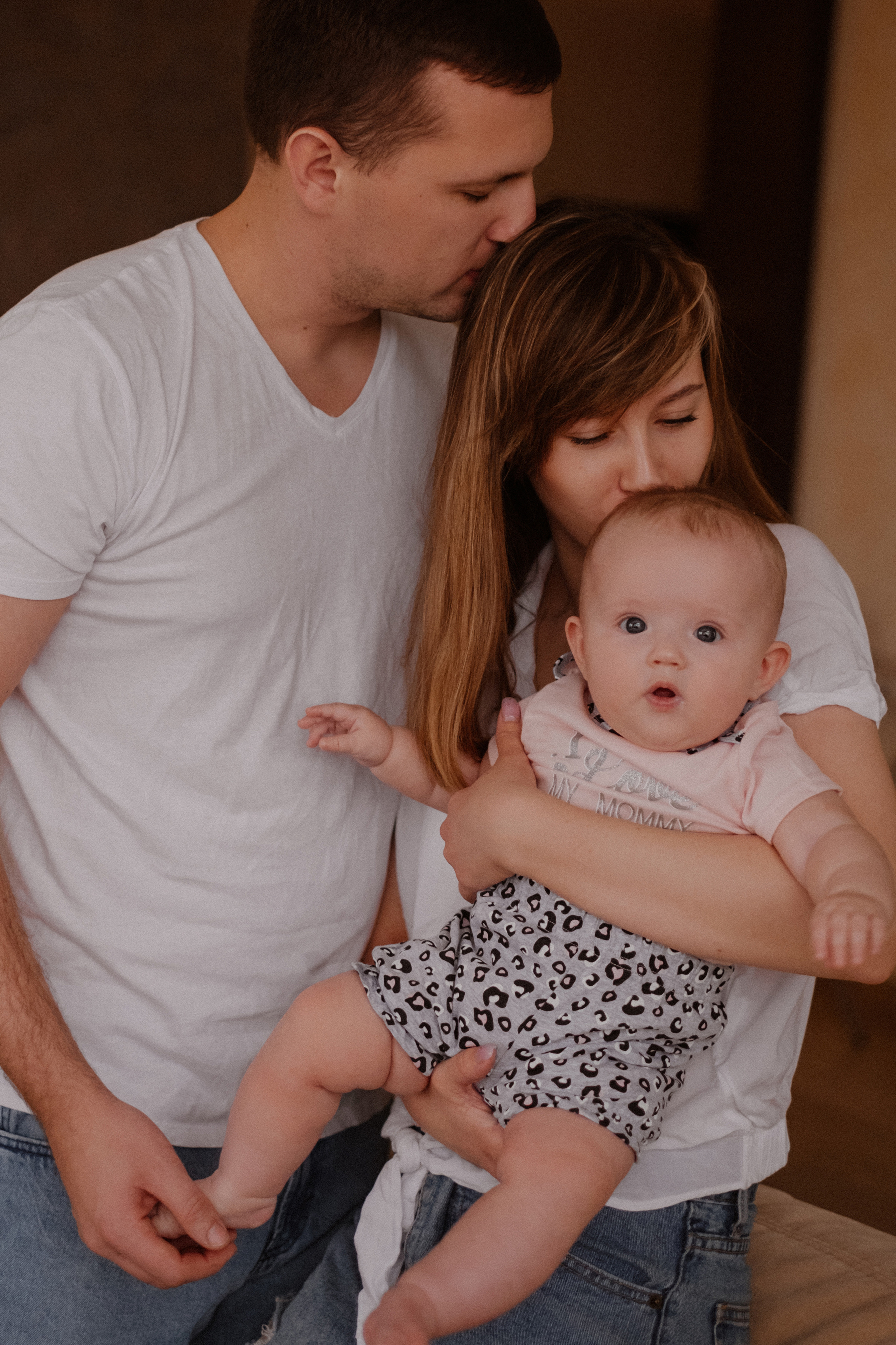 Домашняя фотосессия Валерия + Ева + Матвей. Свадебный и семейный фотограф г. Волгоград Биленко Ангелина