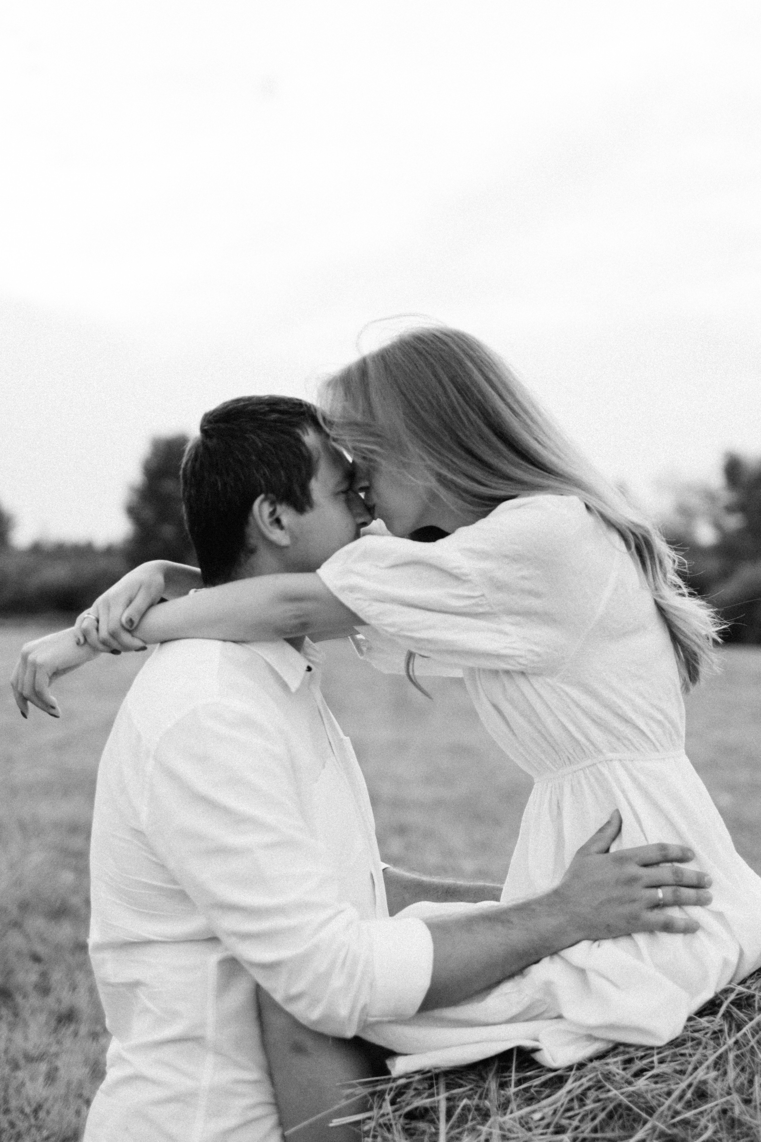 В поле Ксюша + Саша + Кира. Свадебный и семейный фотограф г. Волгоград Биленко Ангелина