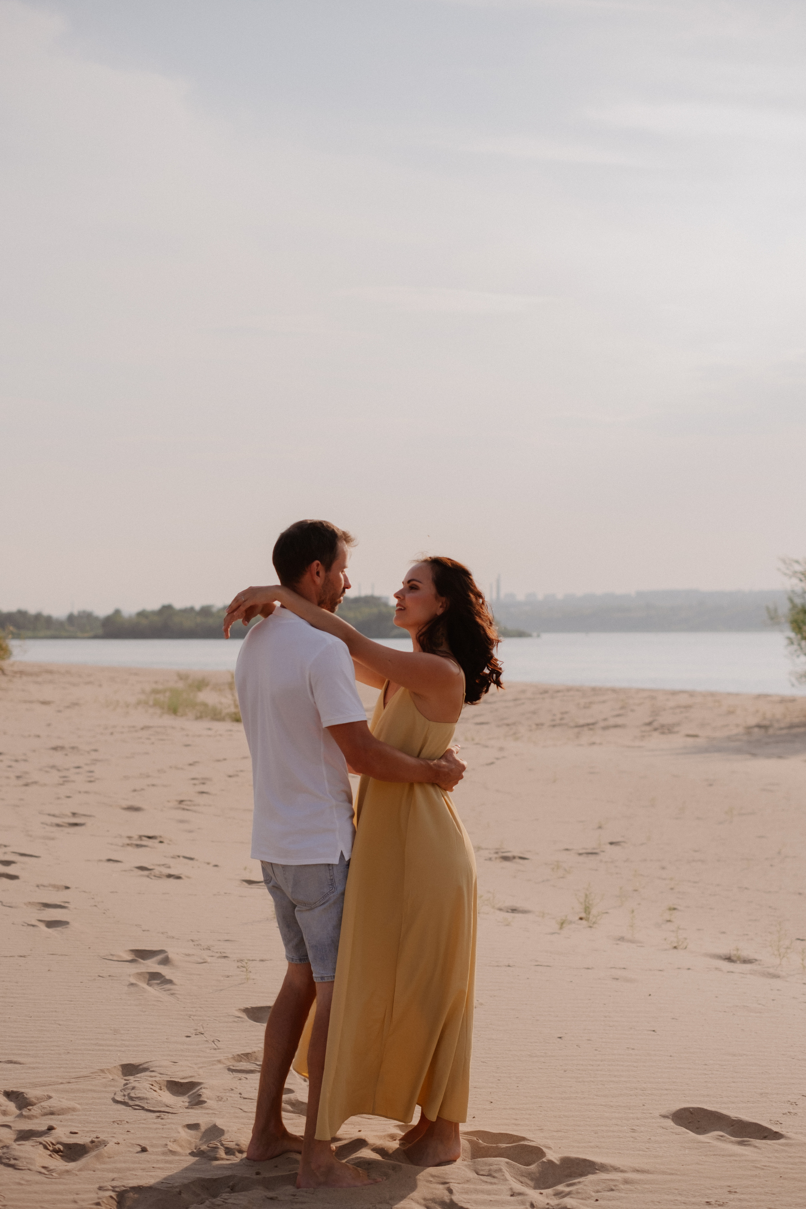 Пляжная фотосессия Любовь + Дима + Тима. Свадебный и семейный фотограф г. Волгоград Биленко Ангелина