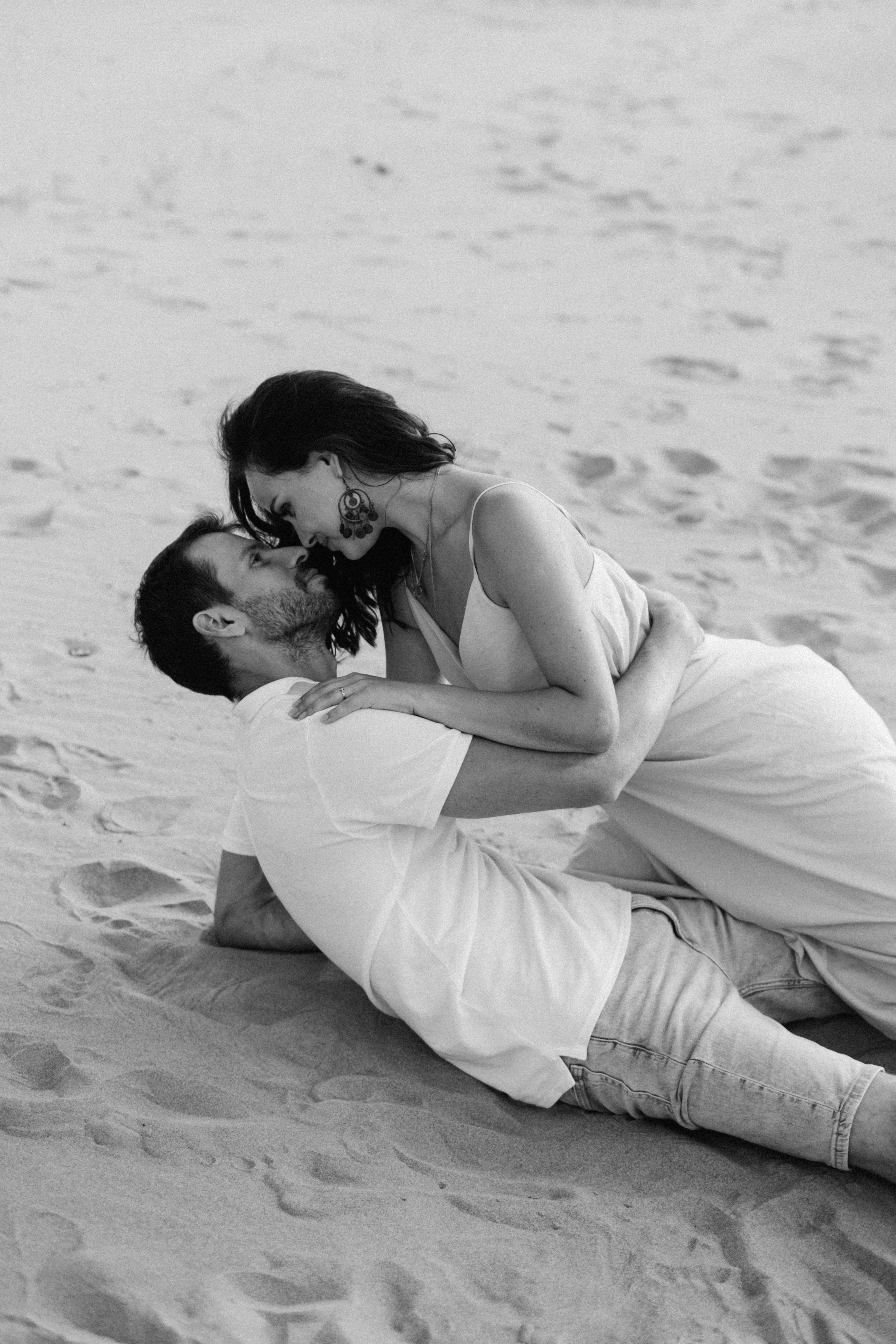 Пляжная фотосессия Любовь + Дима + Тима. Свадебный и семейный фотограф г. Волгоград Биленко Ангелина