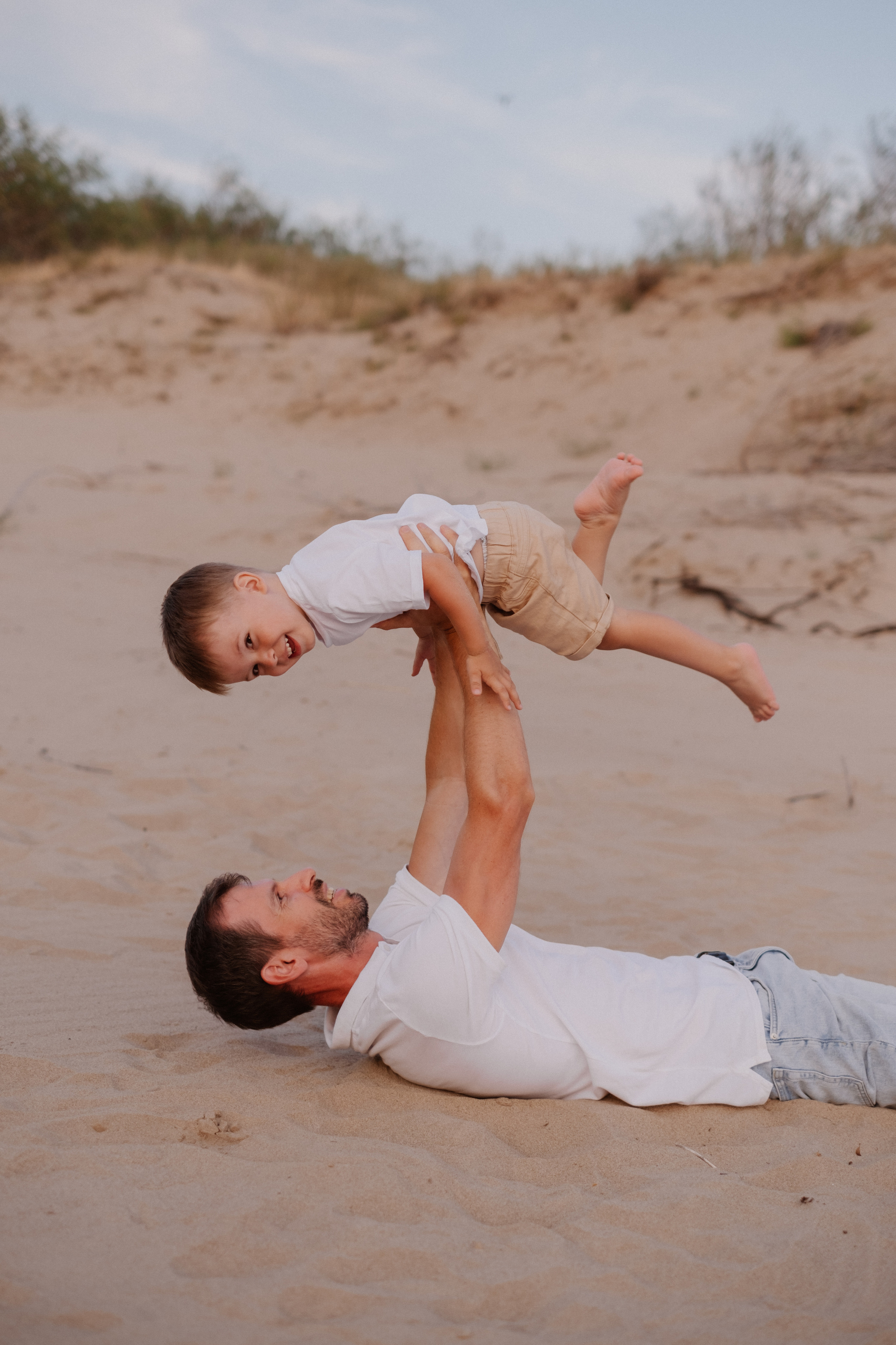 Пляжная фотосессия Любовь + Дима + Тима. Свадебный и семейный фотограф г. Волгоград Биленко Ангелина