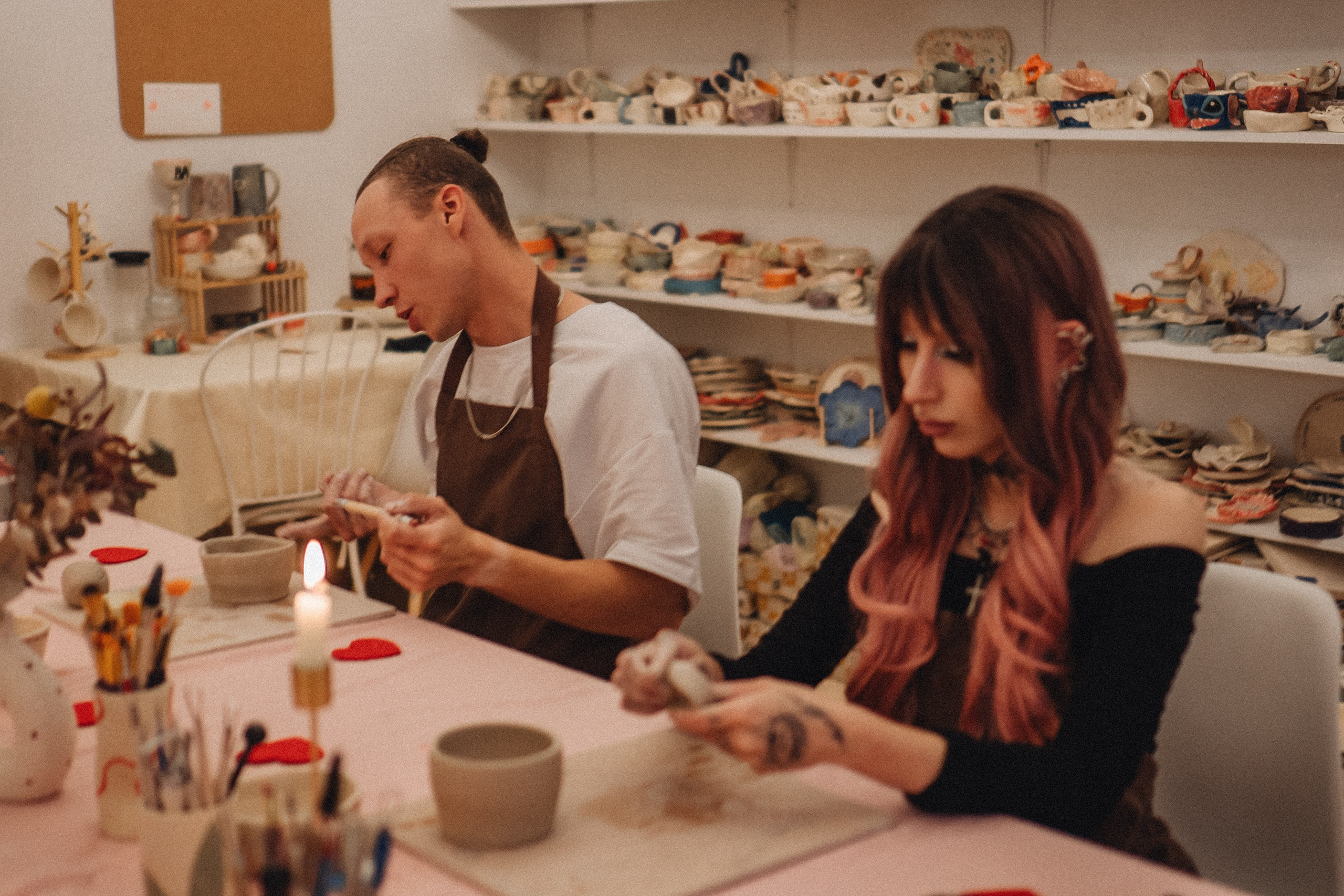 СВИДАНИЕ В ГОНЧАРНОЙ МАСТЕРСКОЙ. Профессиональный фотограф, Санкт-Петербург — Виктория Богомолова