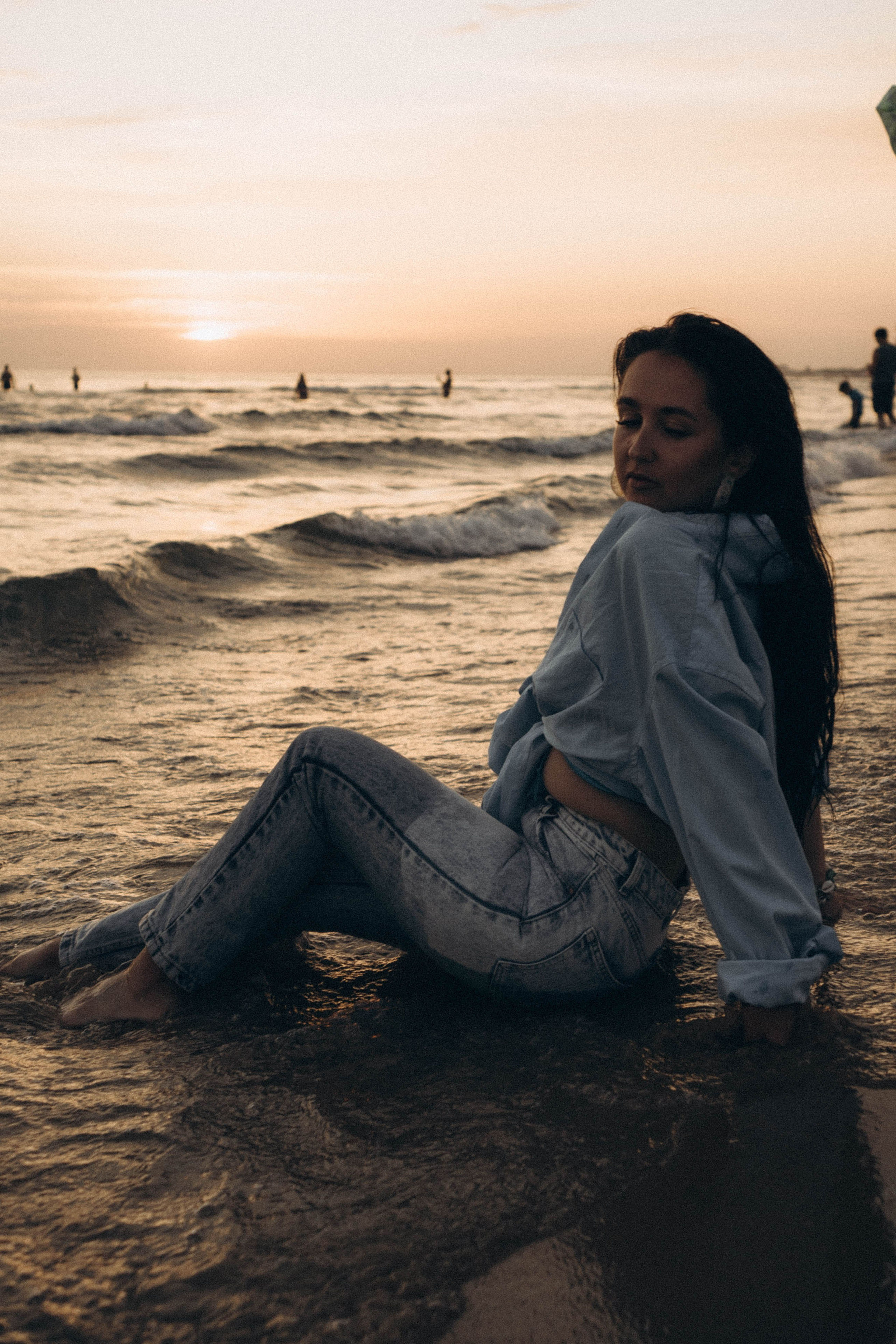 Июльский вечер на берегу черного моря. Профессиональный фотограф, Санкт-Петербург — Виктория Богомолова