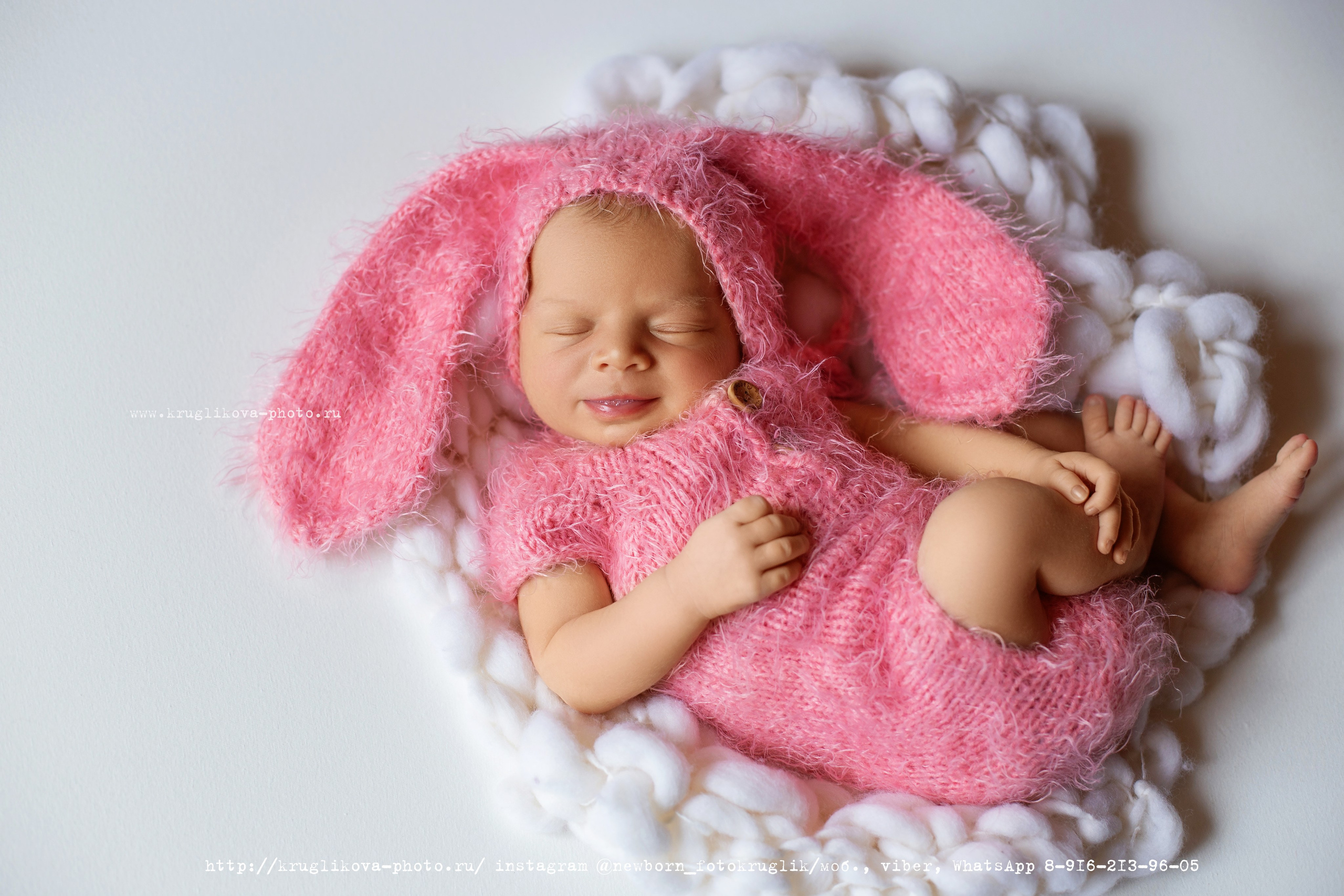 Фотосессия ньюборн Сергиев Посад