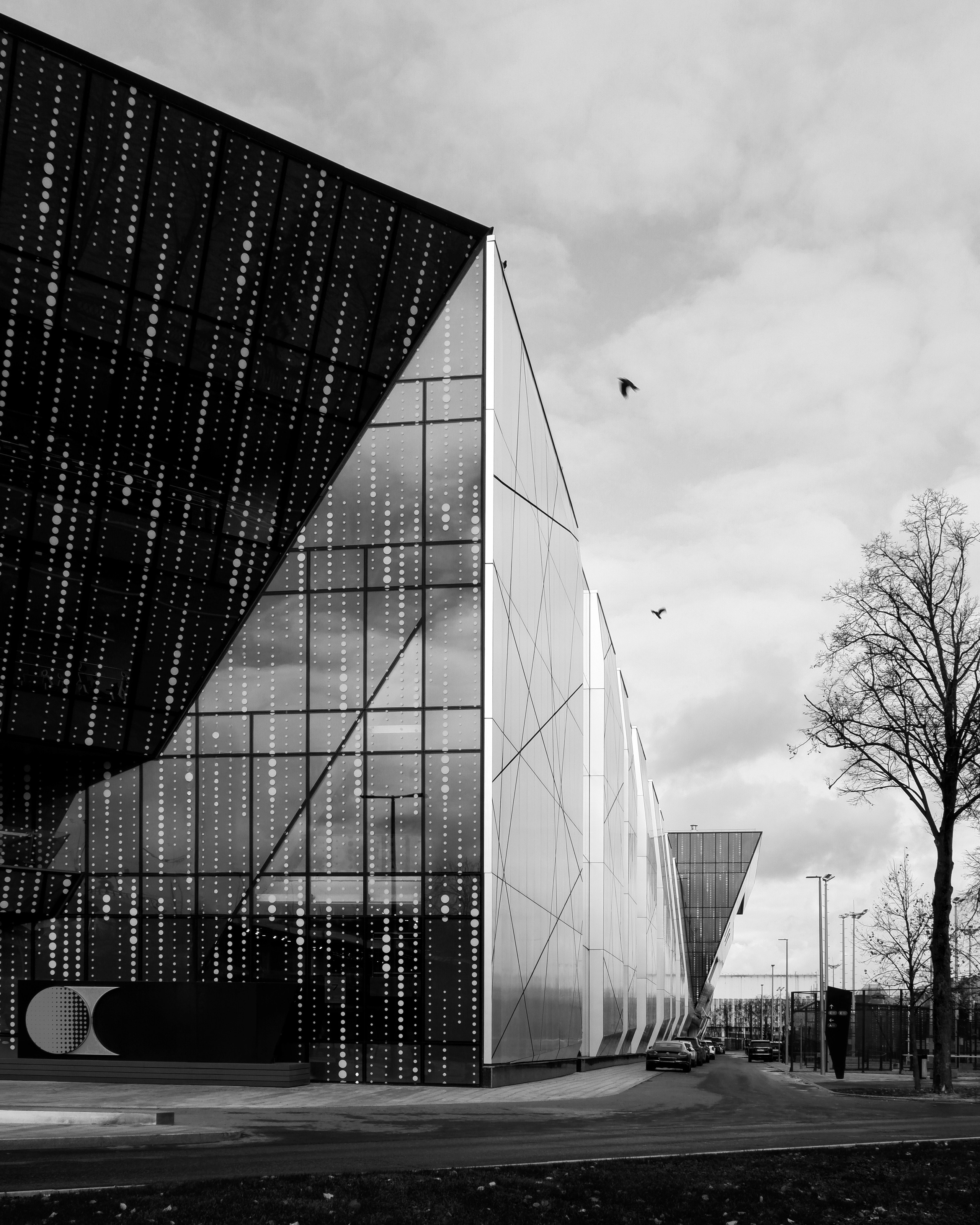 Дворец тенниса «Лужники». Михаил Мулач | Архитектурный фотограф