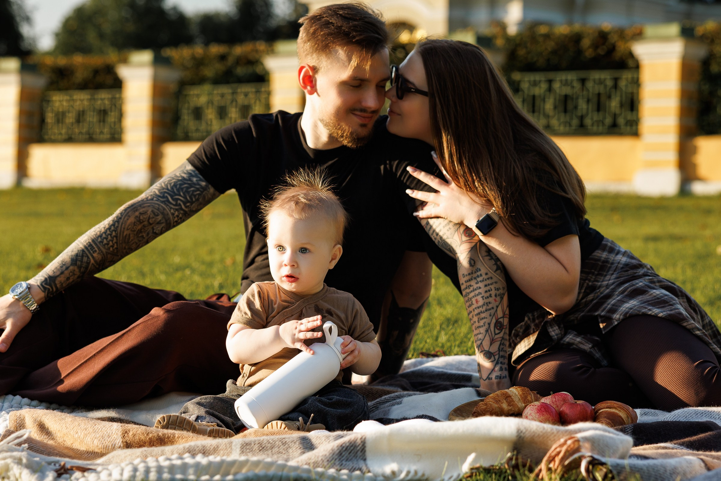 На закате в Кусково. Свадебный и семейный фотограф Савельева Дарья