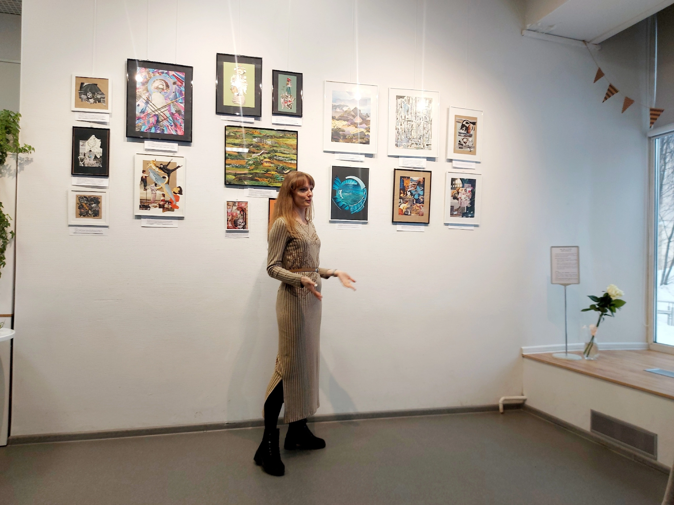 Выставки. Коллажи Анны Колесовой (Ню)