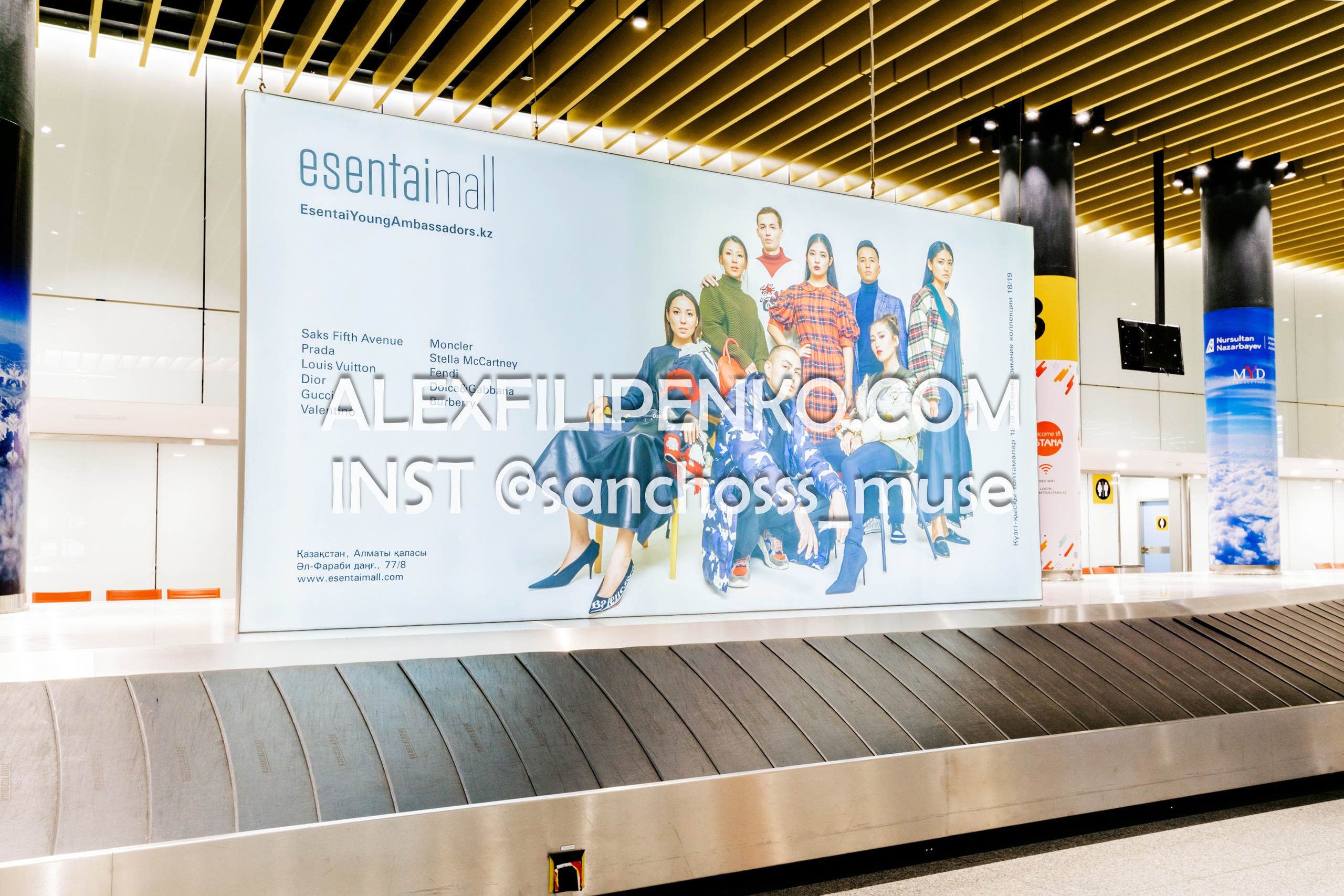 Фотосъемка для рекламного оператора MYD Production в Аэропорту Астаны. Фотограф интерьера недвижимости и архитектуры в Астане