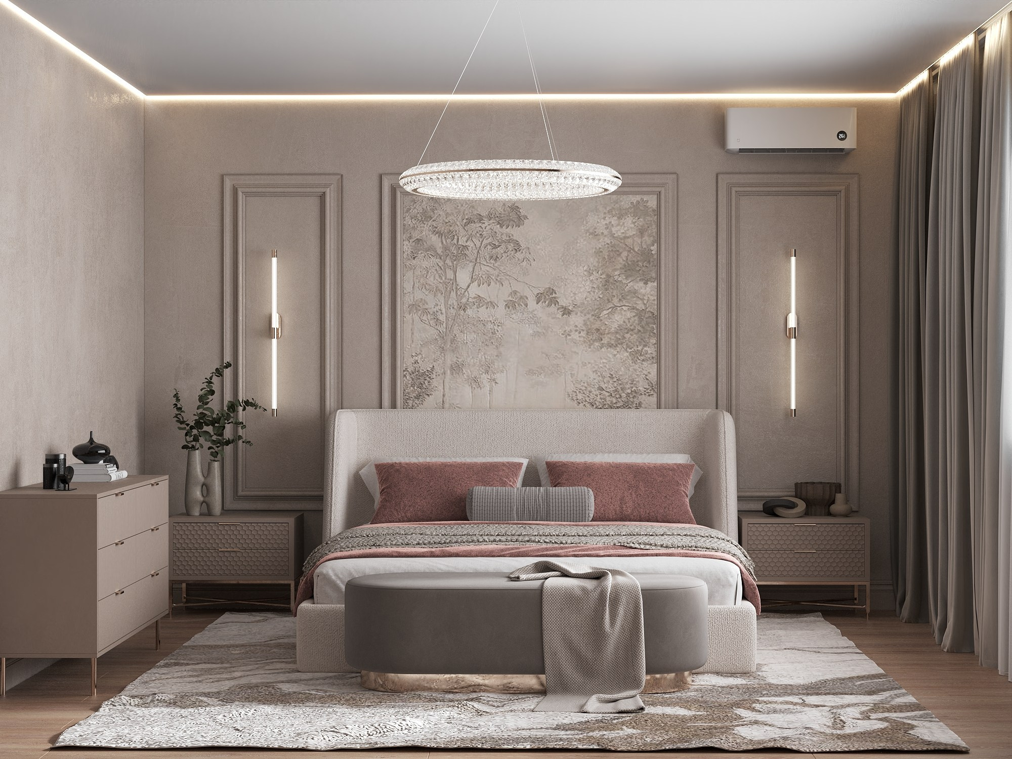 Пос. Вавиловец 170 м². БК студия дизайна интерьера