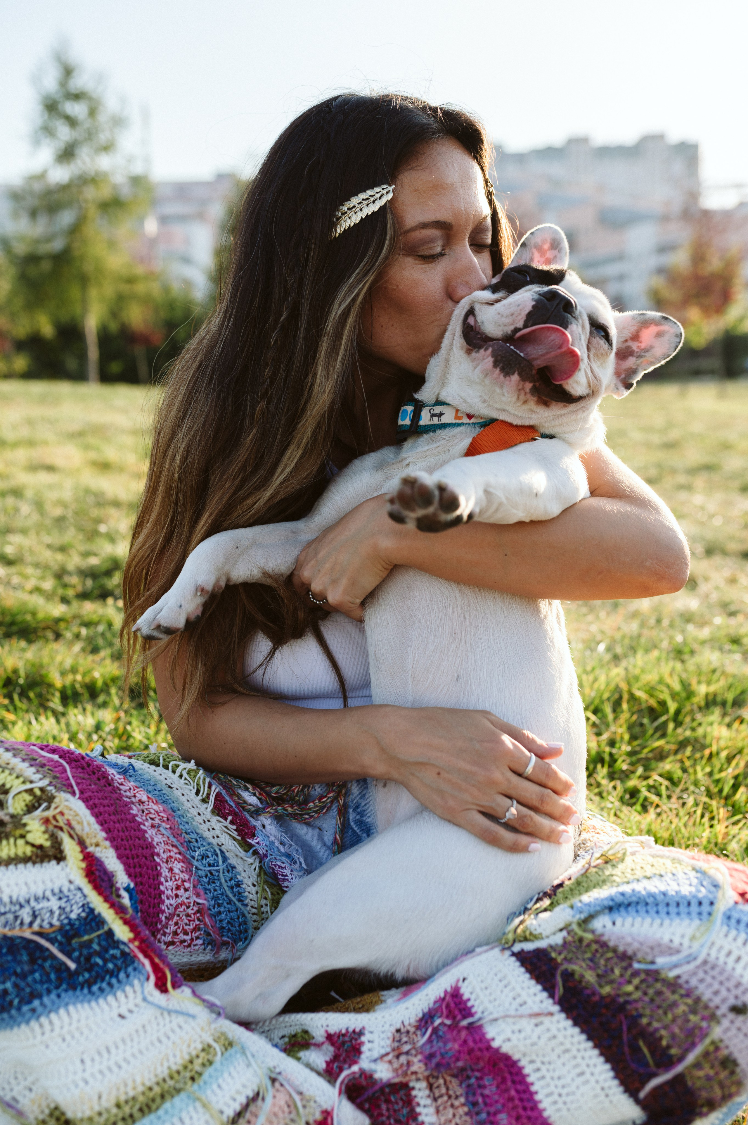 Инна и Белль. Фотограф анималист в Москве Ольга Агушева
