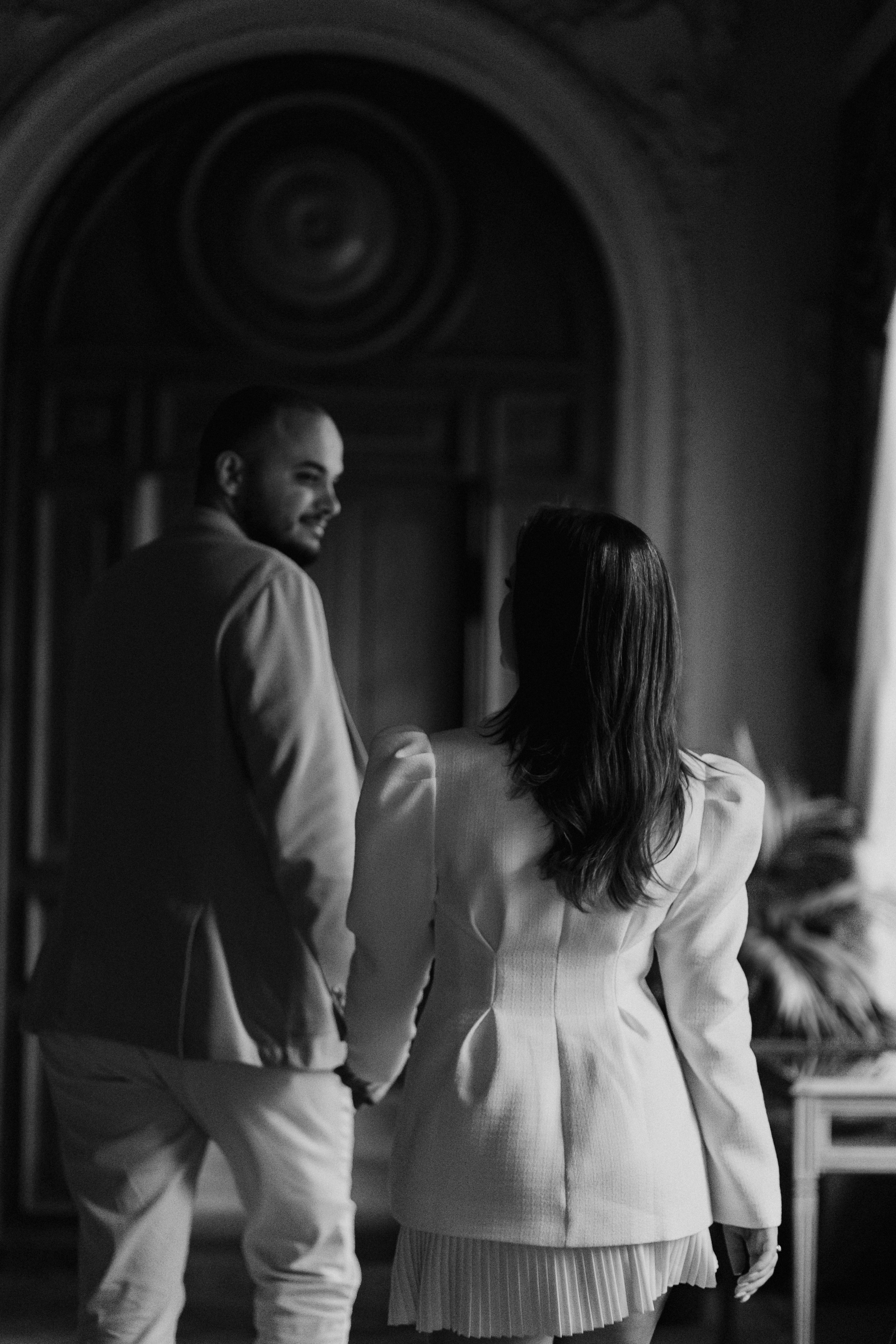 Анастасия и Мостафа (библиотека + прогулка). Фотограф в Москве Екатерина Потапова