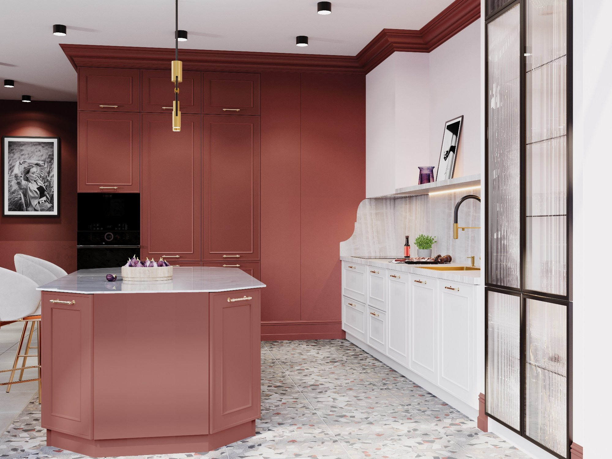 Визуализация кухни. Главная