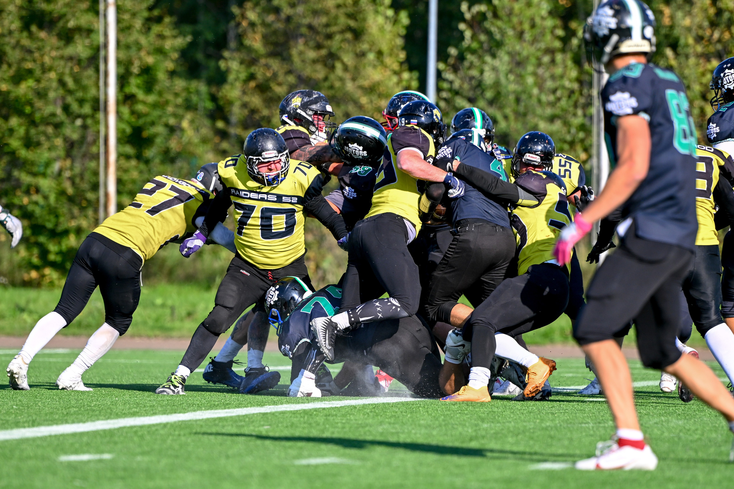 Американский футбол. Спортивный и репортажный фотограф в Казани Вячеслав Сатонин