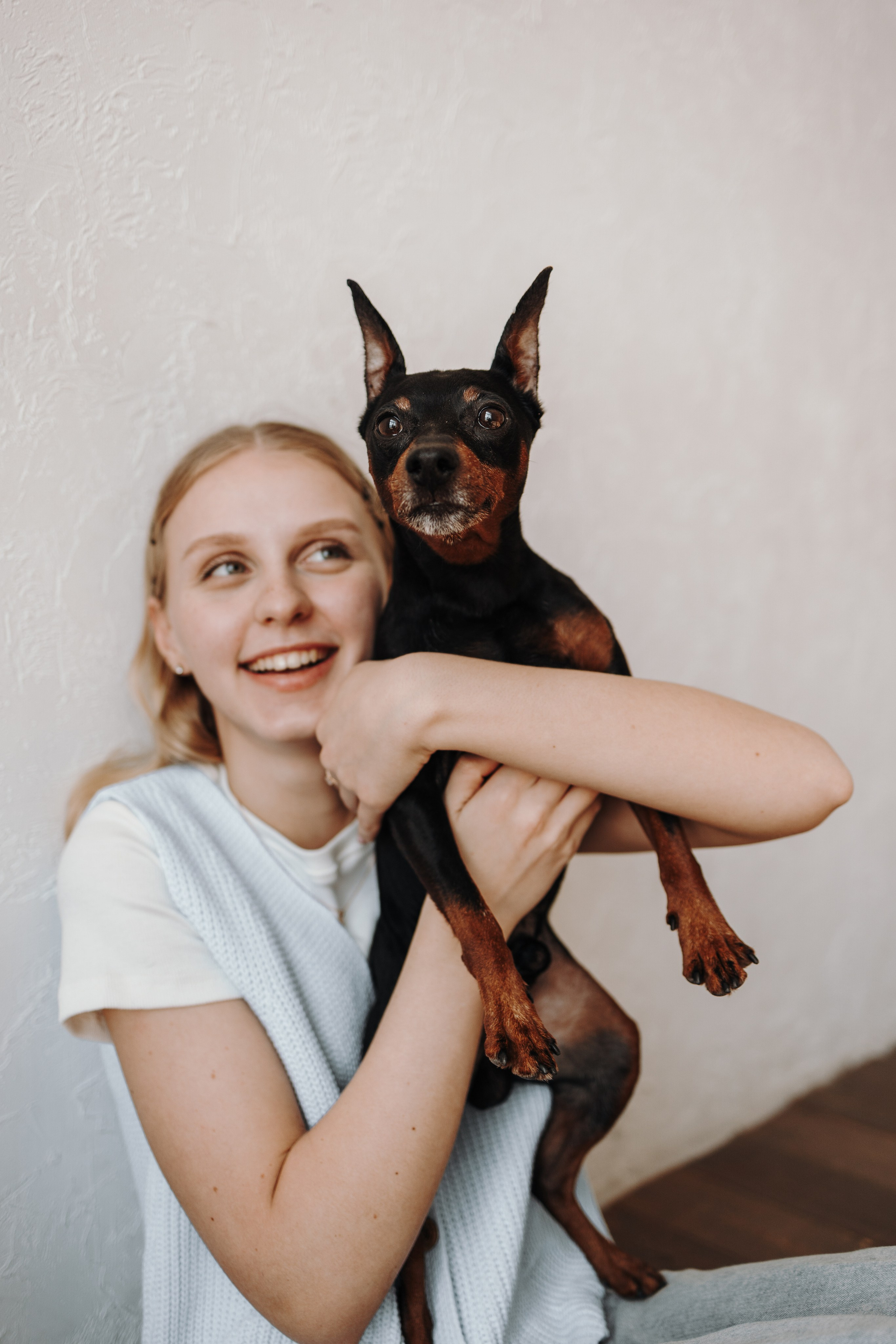 Катя и ее мальчики. Фотограф — Анималист | Санкт-Петербург