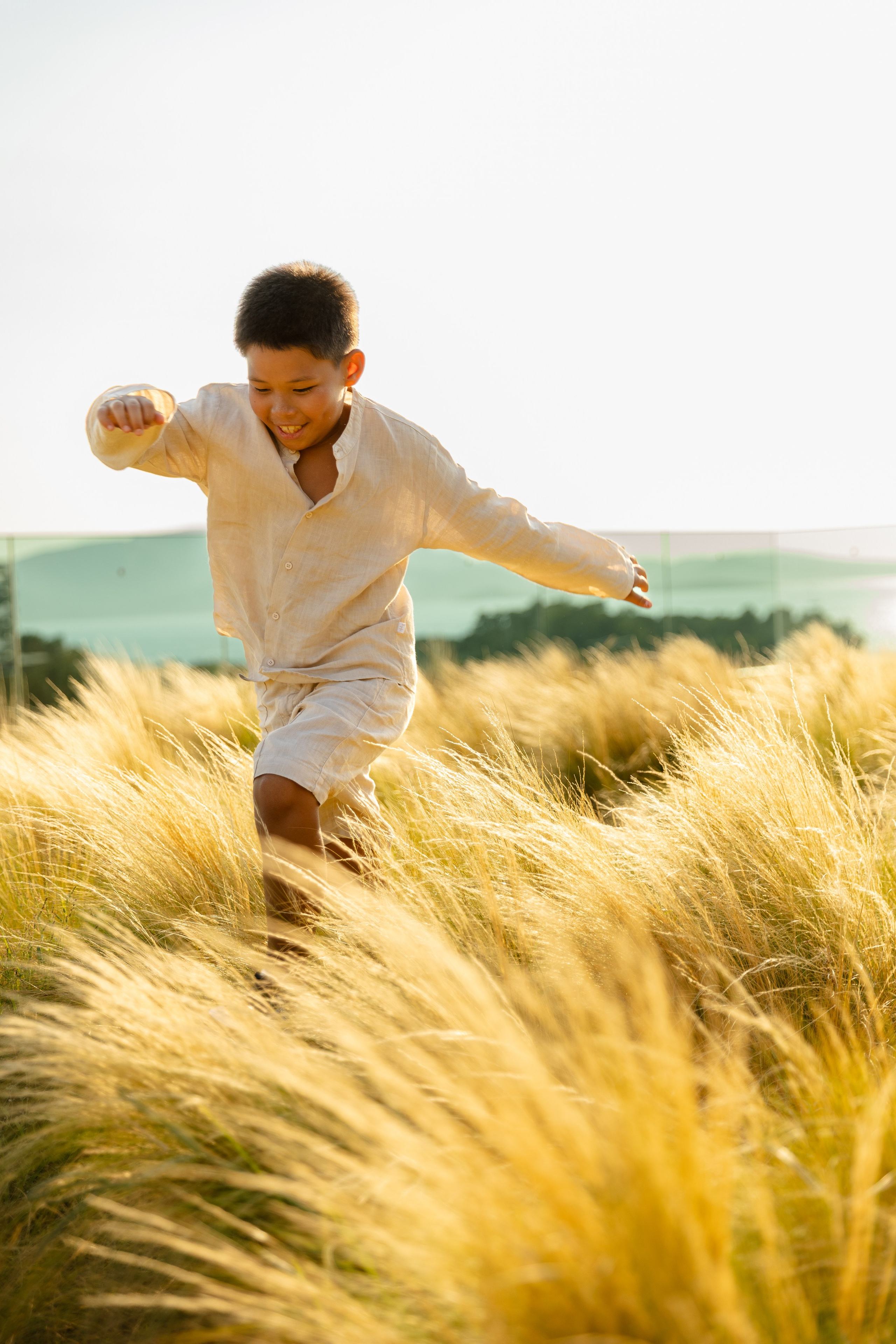 Family on Grass. Anastasia Lanina — Fashion & Portrait Photographer in Bodrum