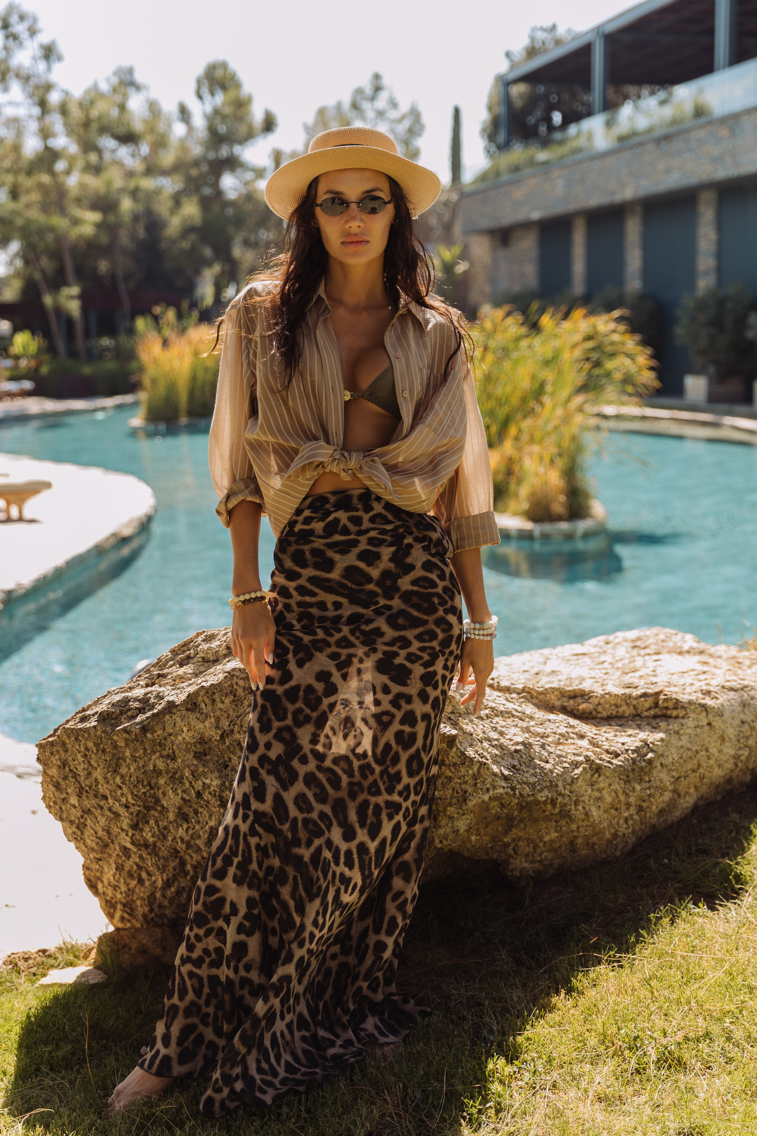 Pool Relax. Anastasia Lanina — Fashion & Portrait Photographer in Bodrum
