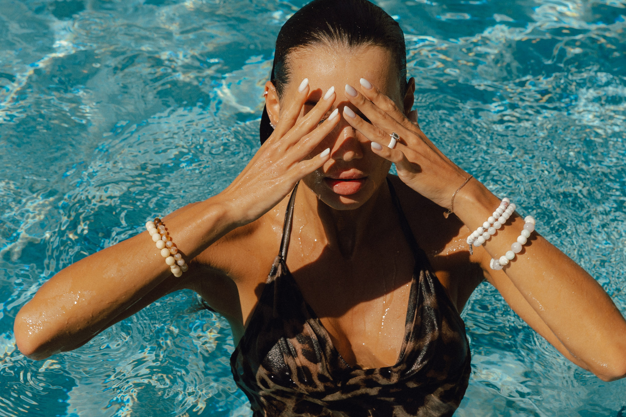 Pool Relax. Anastasia Lanina — Fashion & Portrait Photographer in Bodrum