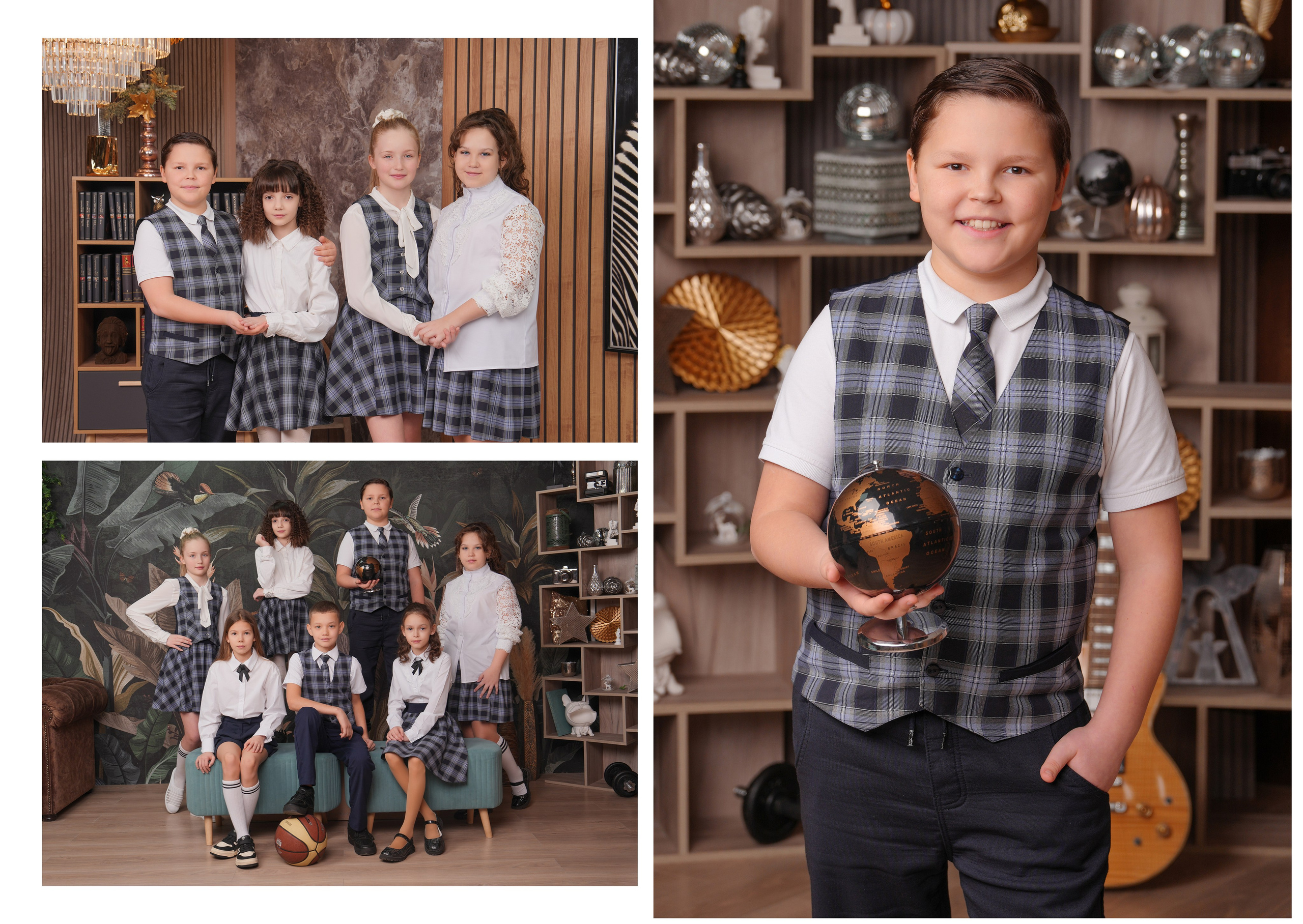 ШКОЛА 50 — 4 «В» класс. Красивый выпускной альбом в Краснодаре